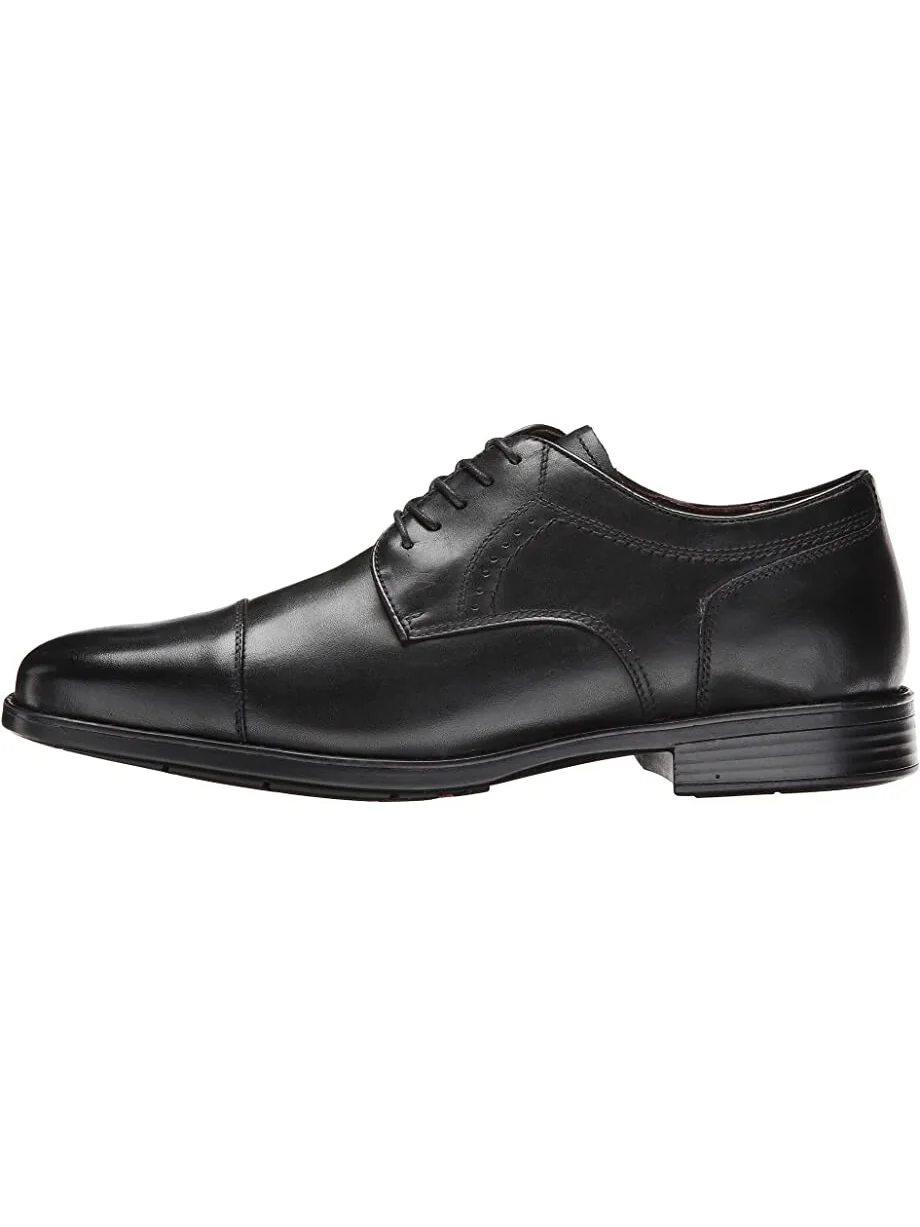 Оксфорды Waterproof XC4 Branning Cap Dress Cap Toe Oxford Johnston & Murphy, кожа — изображение 4 из 7, черный