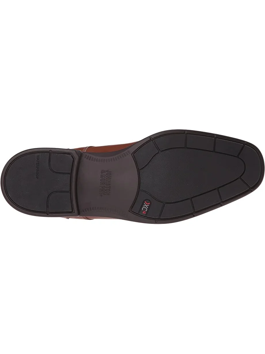 Оксфорды Waterproof XC4 Branning Cap Dress Cap Toe Oxford Johnston & Murphy — изображение 3 из 7, коричневый
