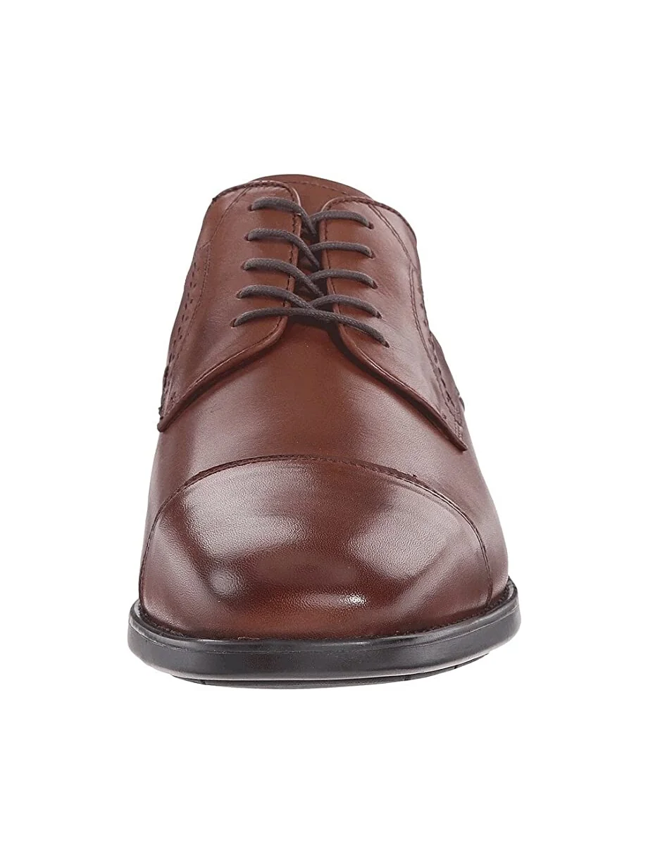 Оксфорды Waterproof XC4 Branning Cap Dress Cap Toe Oxford Johnston & Murphy — изображение 7 из 7, коричневый