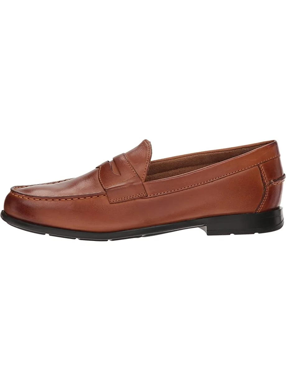 Лоферы Drexel Moc Toe Penny Loafer with KORE Walking Comfort Technology Nunn Bush — изображение 4 из 7, коричневый