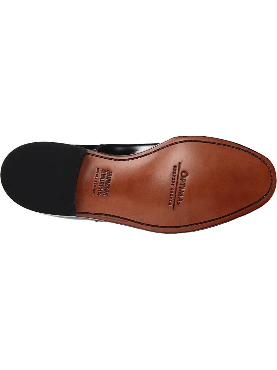 Оксфорды Melton Classic Dress Cap Toe Oxford Johnston & Murphy — изображение 3 из 7, черный