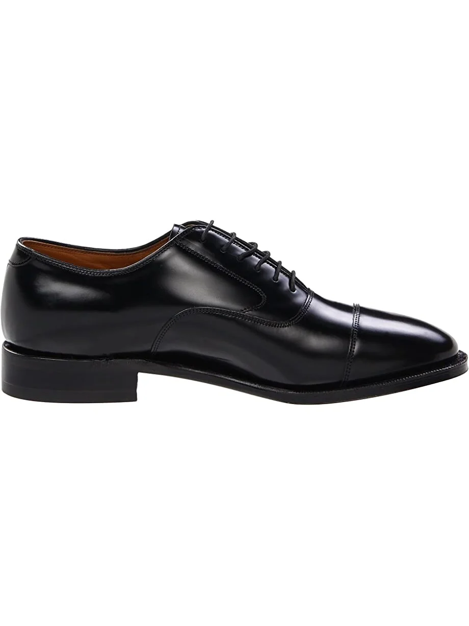 Оксфорды Melton Classic Dress Cap Toe Oxford Johnston & Murphy — изображение 6 из 7, черный