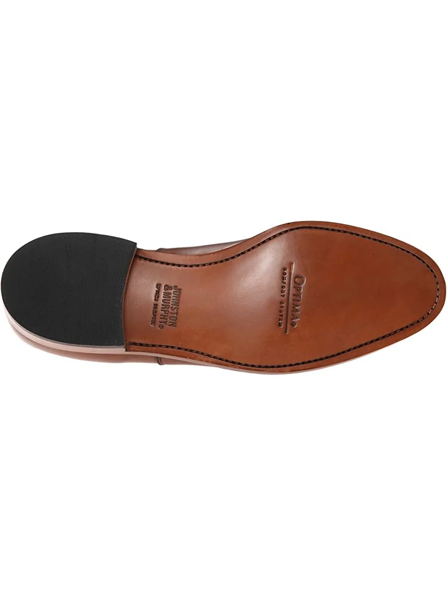 Оксфорды Melton Classic Dress Cap Toe Oxford Johnston & Murphy — изображение 3 из 7, коричневый