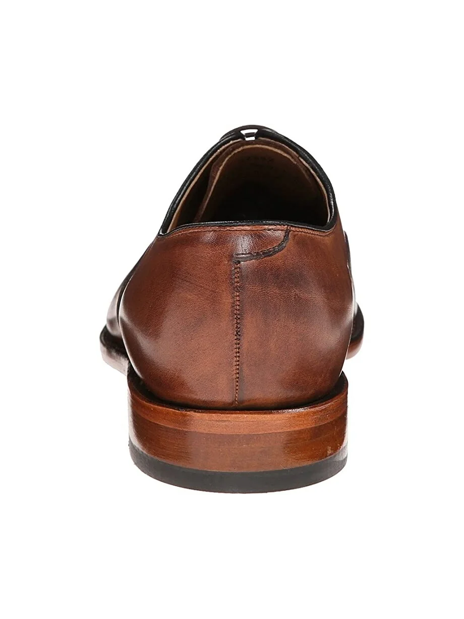 Оксфорды Melton Classic Dress Cap Toe Oxford Johnston & Murphy — изображение 5 из 7, коричневый