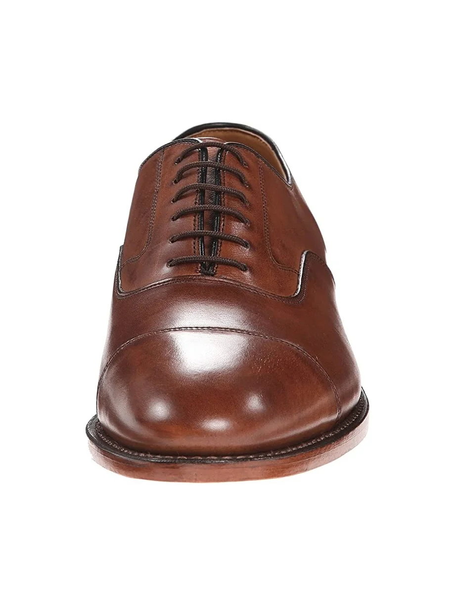Оксфорды Melton Classic Dress Cap Toe Oxford Johnston & Murphy — изображение 7 из 7, коричневый