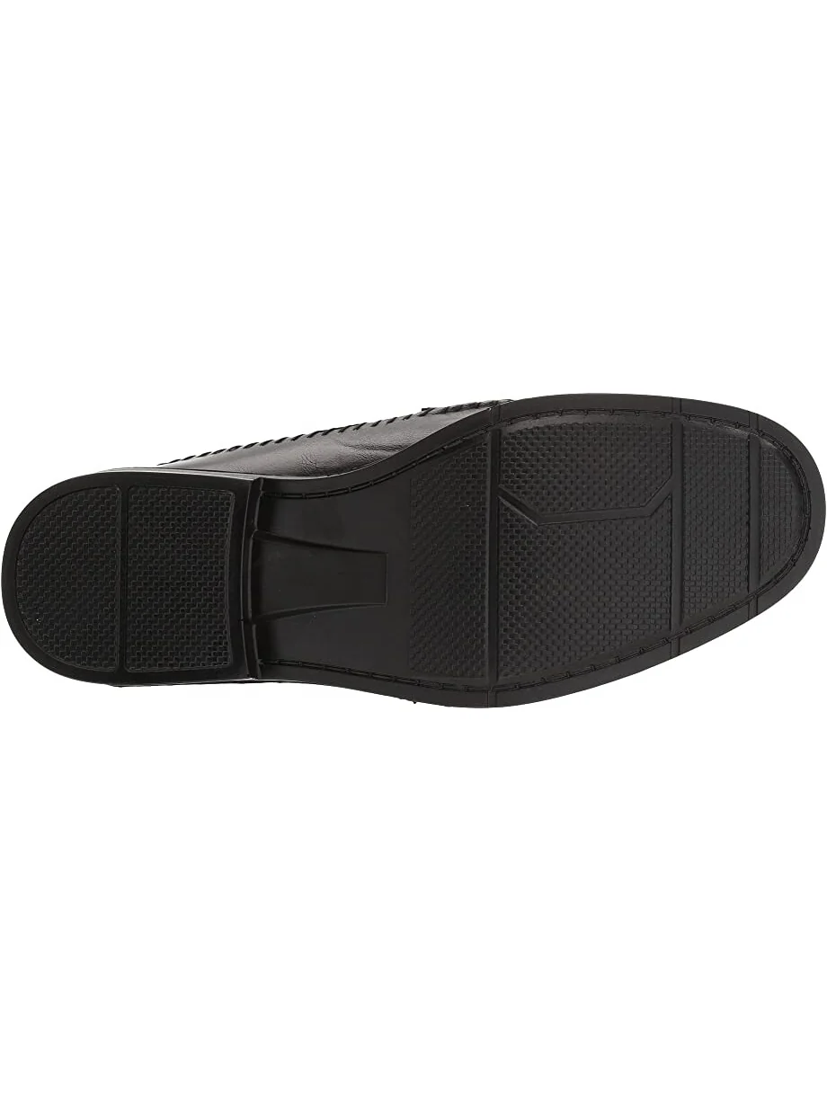 Лоферы Herman Tassel Loafer Deer Stags, кожа — изображение 3 из 7, черный