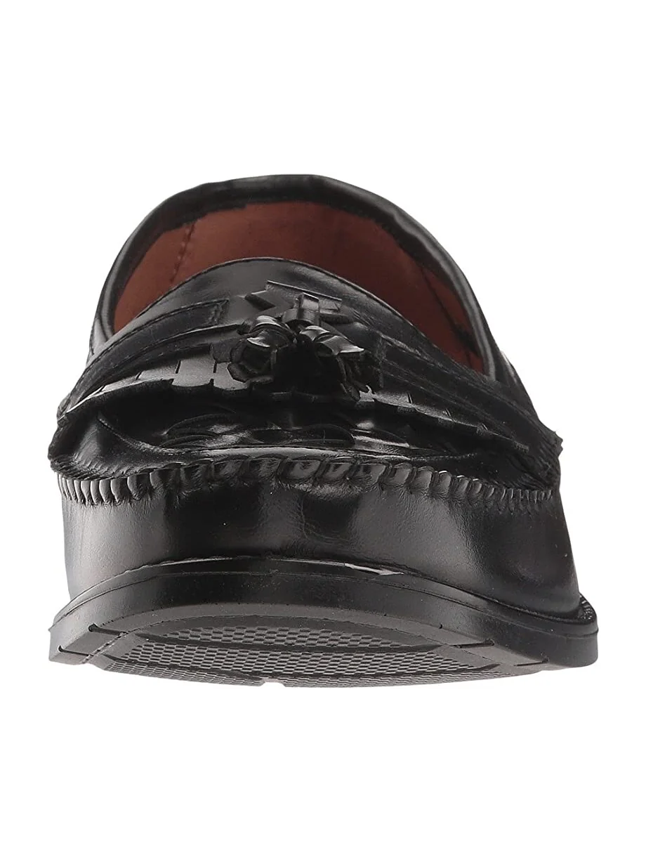 Лоферы Herman Tassel Loafer Deer Stags, кожа — изображение 7 из 7, черный