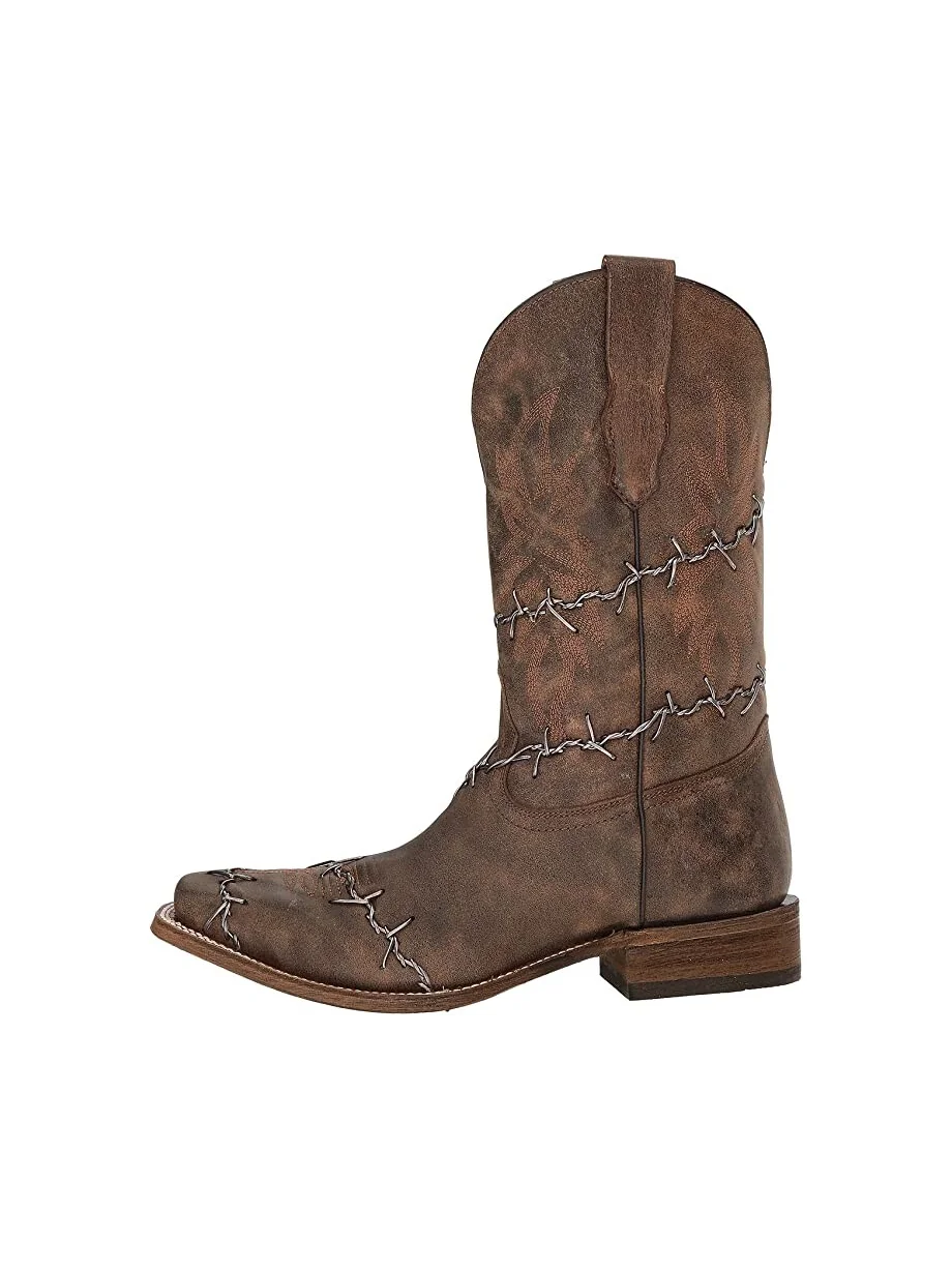 Ботинки A3532 Corral Boots — изображение 4 из 7, коричневый