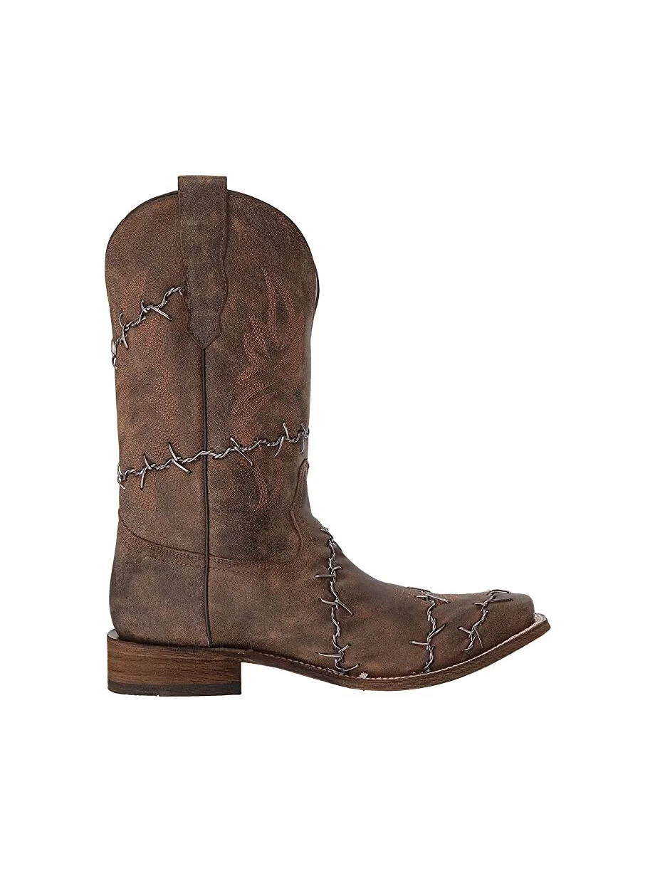 Ботинки A3532 Corral Boots — изображение 6 из 7, коричневый