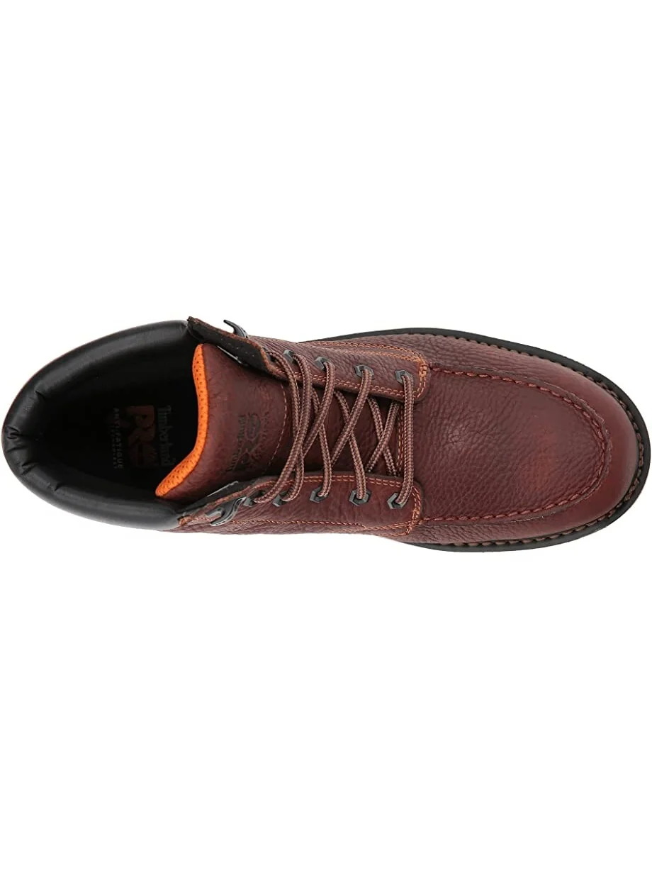 Ботинки Timberland PRO Gridworks 6" Moc Soft Toe Waterproof — изображение 2 из 7, коричневый