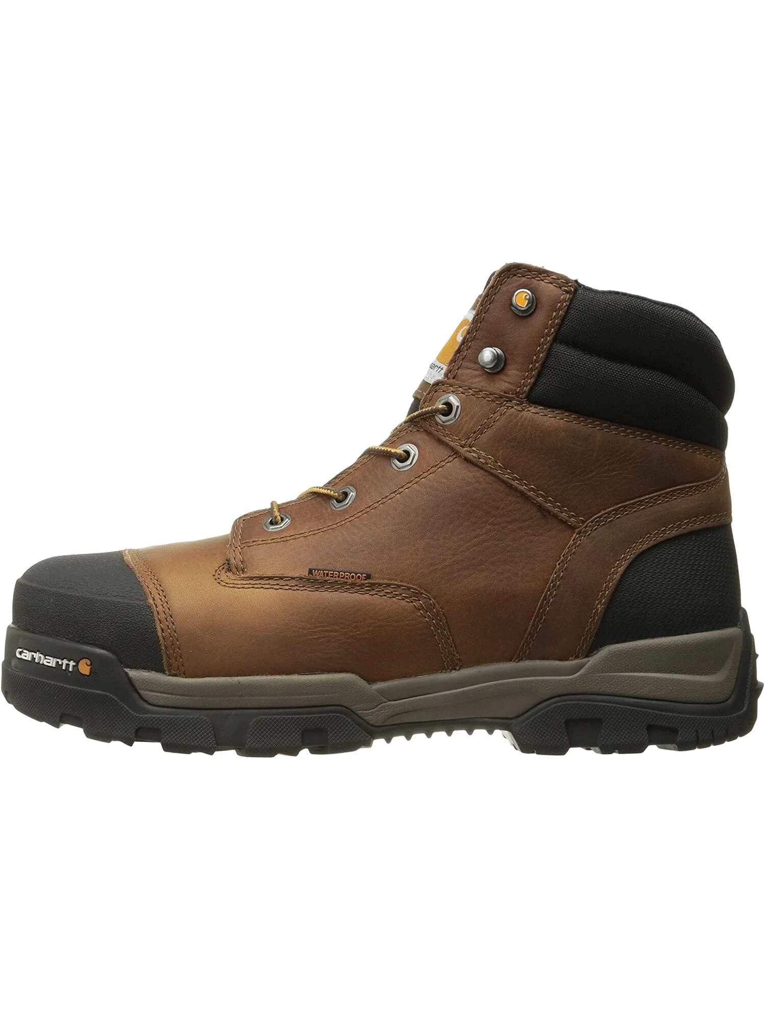 Ботинки 6" Ground Force Waterproof Composite Toe Work Boot Carhartt — изображение 4 из 7, коричневый