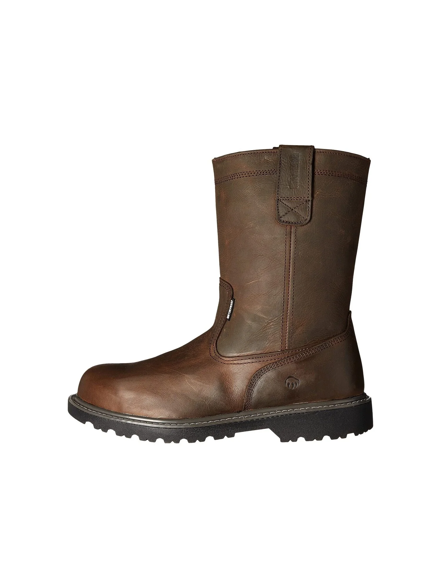 Ботинки Floorhand Welly 10" Steel Toe Wolverine — изображение 4 из 7, коричневый