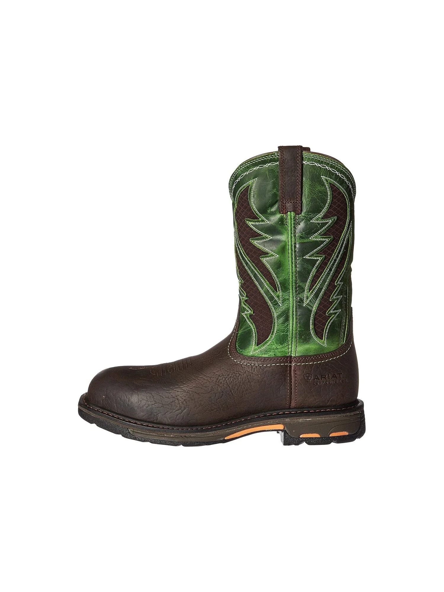 Ботинки Workhog Wide Square Toe Venttek Composite Toe Ariat — изображение 4 из 7, коричневый