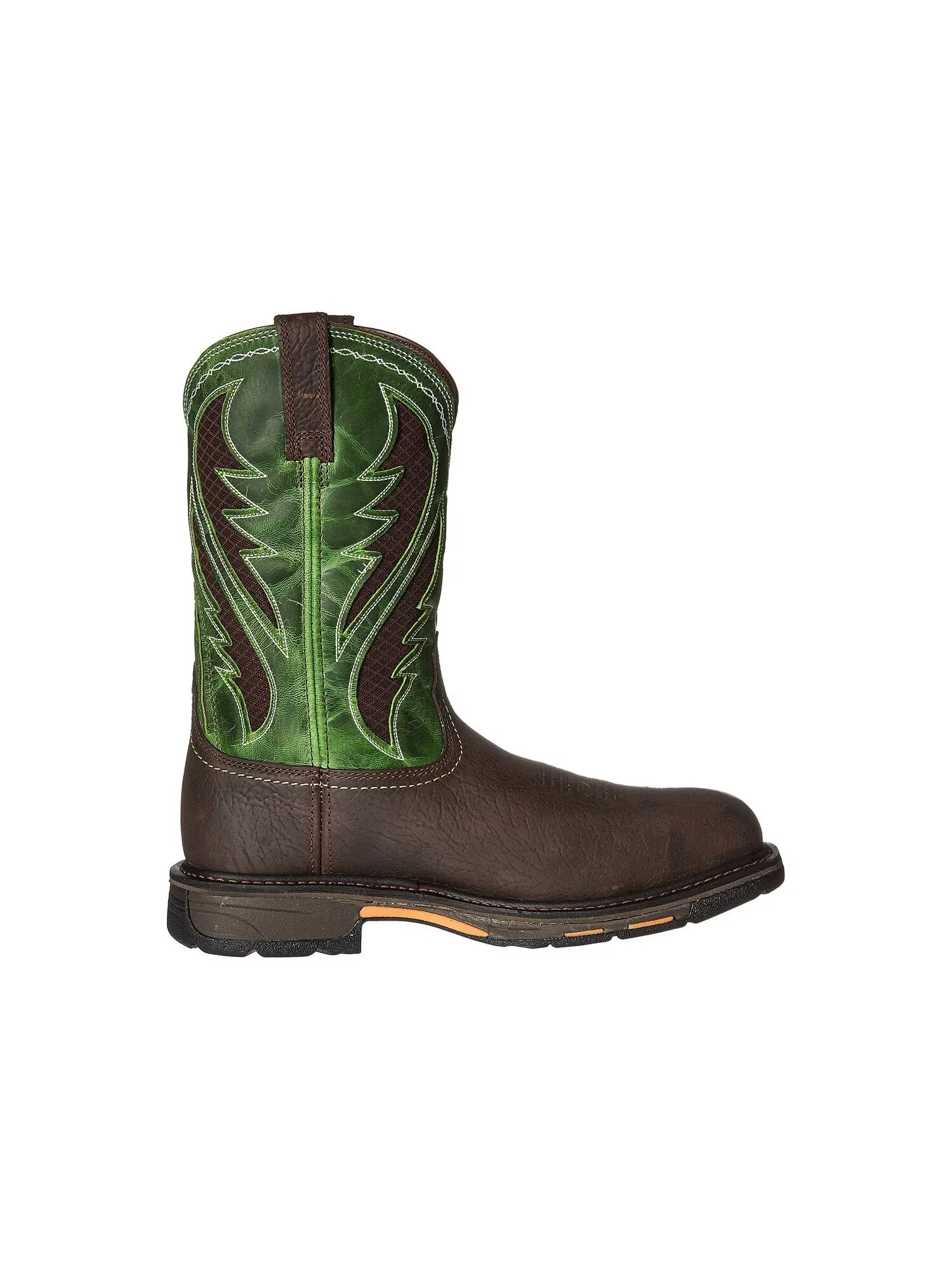 Ботинки Workhog Wide Square Toe Venttek Composite Toe Ariat — изображение 6 из 7, коричневый