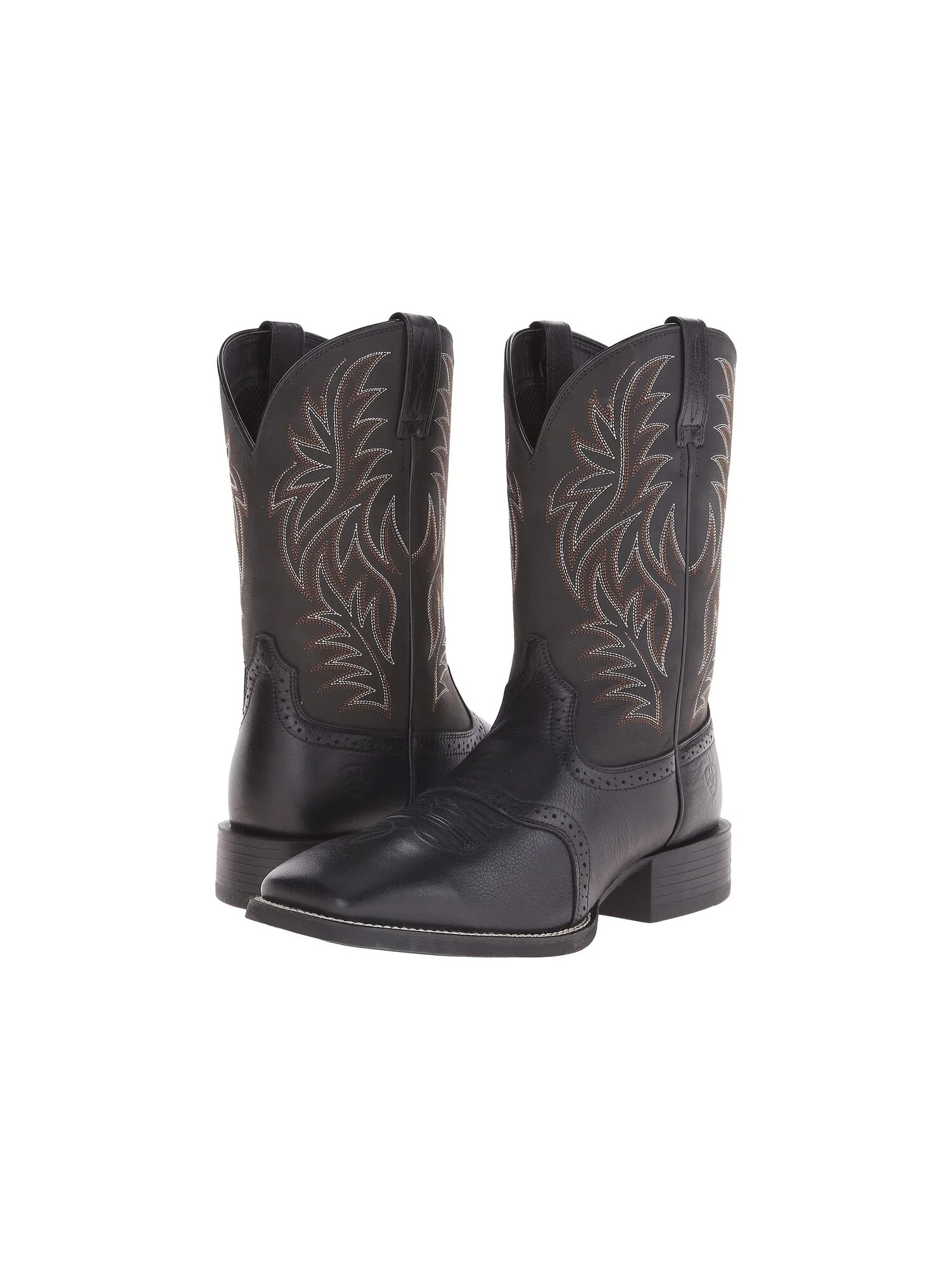 Ботинки Sport Western Wide Square Toe Ariat — изображение 2 из 7, черный