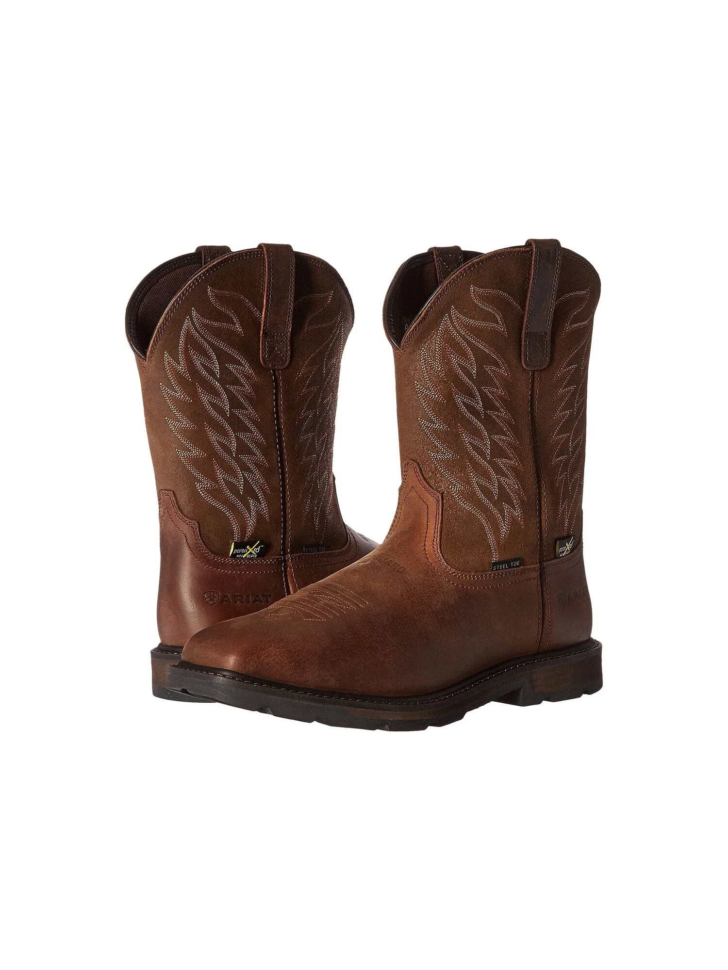 Ботинки Groundbreaker WST Metguard ST Ariat — изображение 2 из 7, коричневый