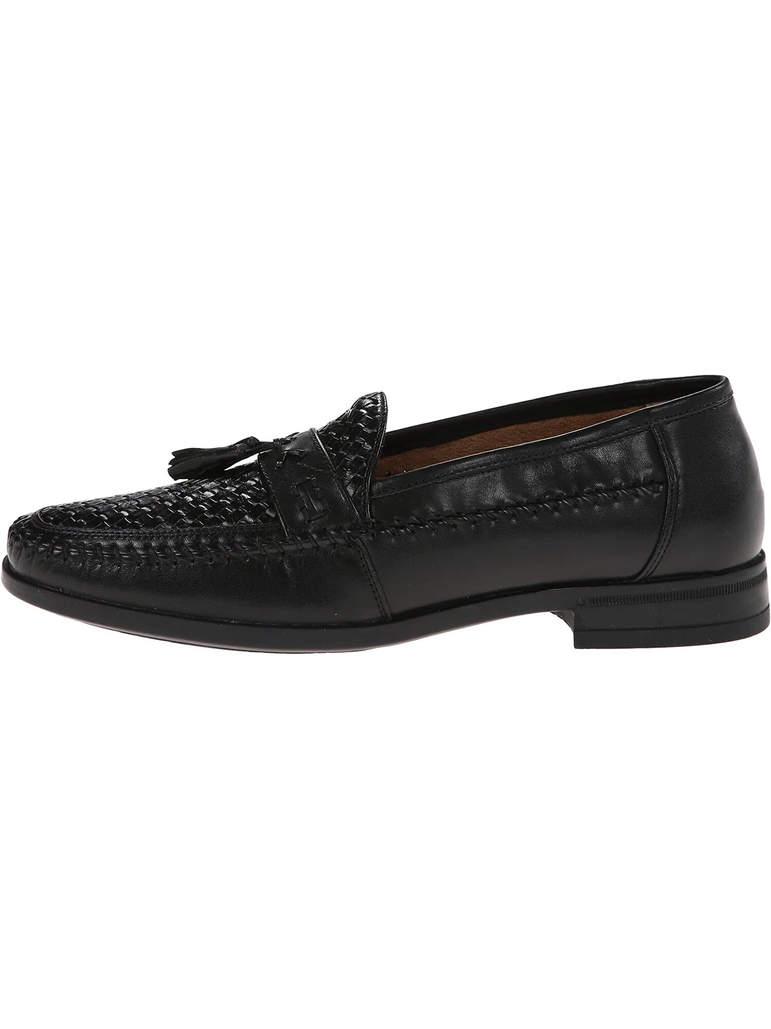 Лоферы Strafford Woven Moc Toe Loafer Nunn Bush — изображение 4 из 7, черный