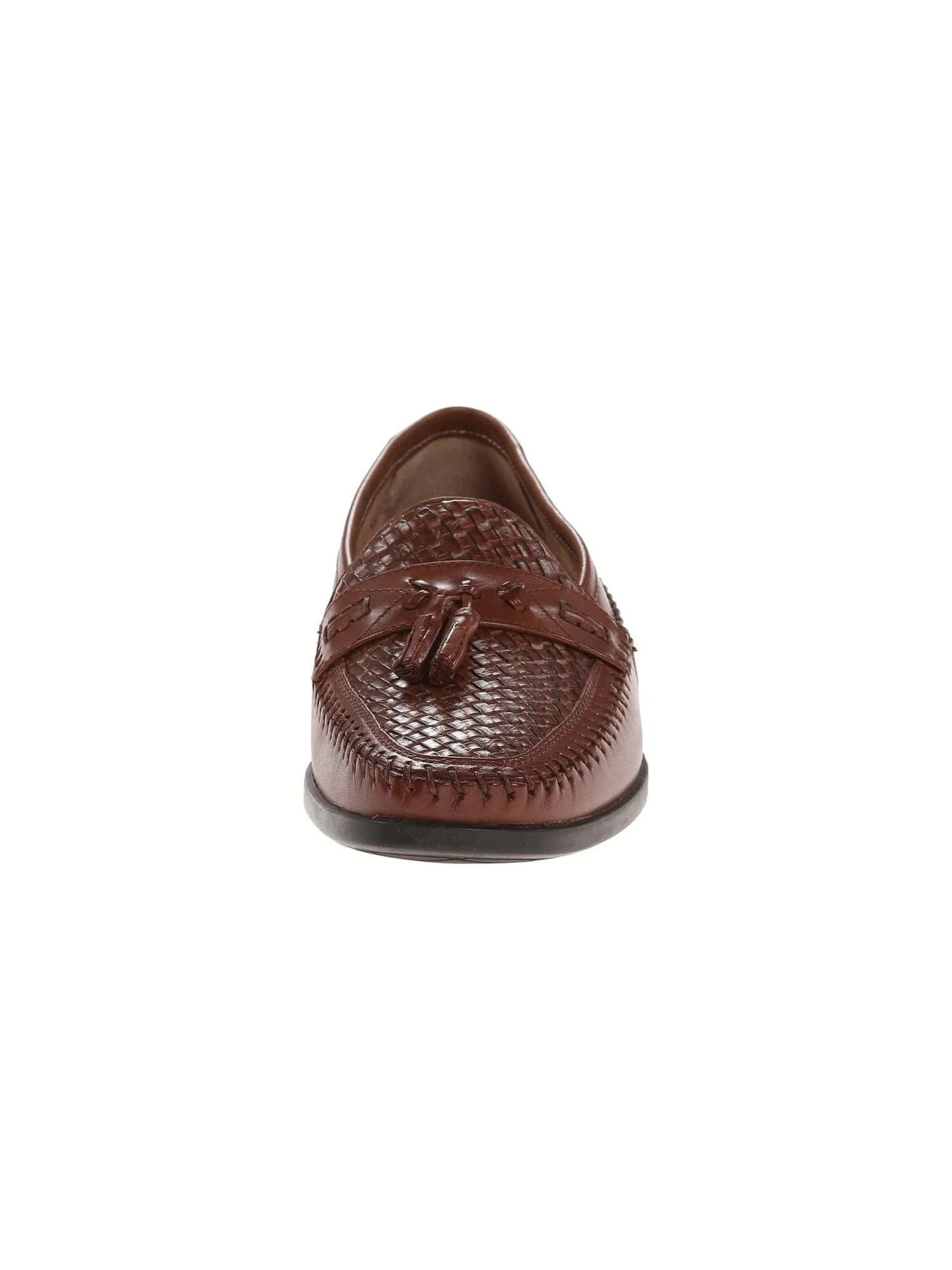 Лоферы Strafford Woven Moc Toe Loafer Nunn Bush — изображение 2 из 2, коричневый