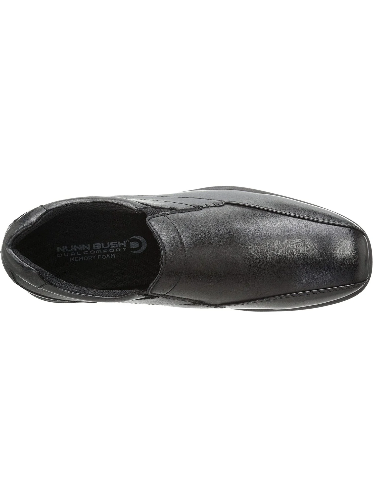 Лоферы Sanford Slip Resistant Bicycle Toe Work Slip-On Nunn Bush — изображение 1 из 7, черный