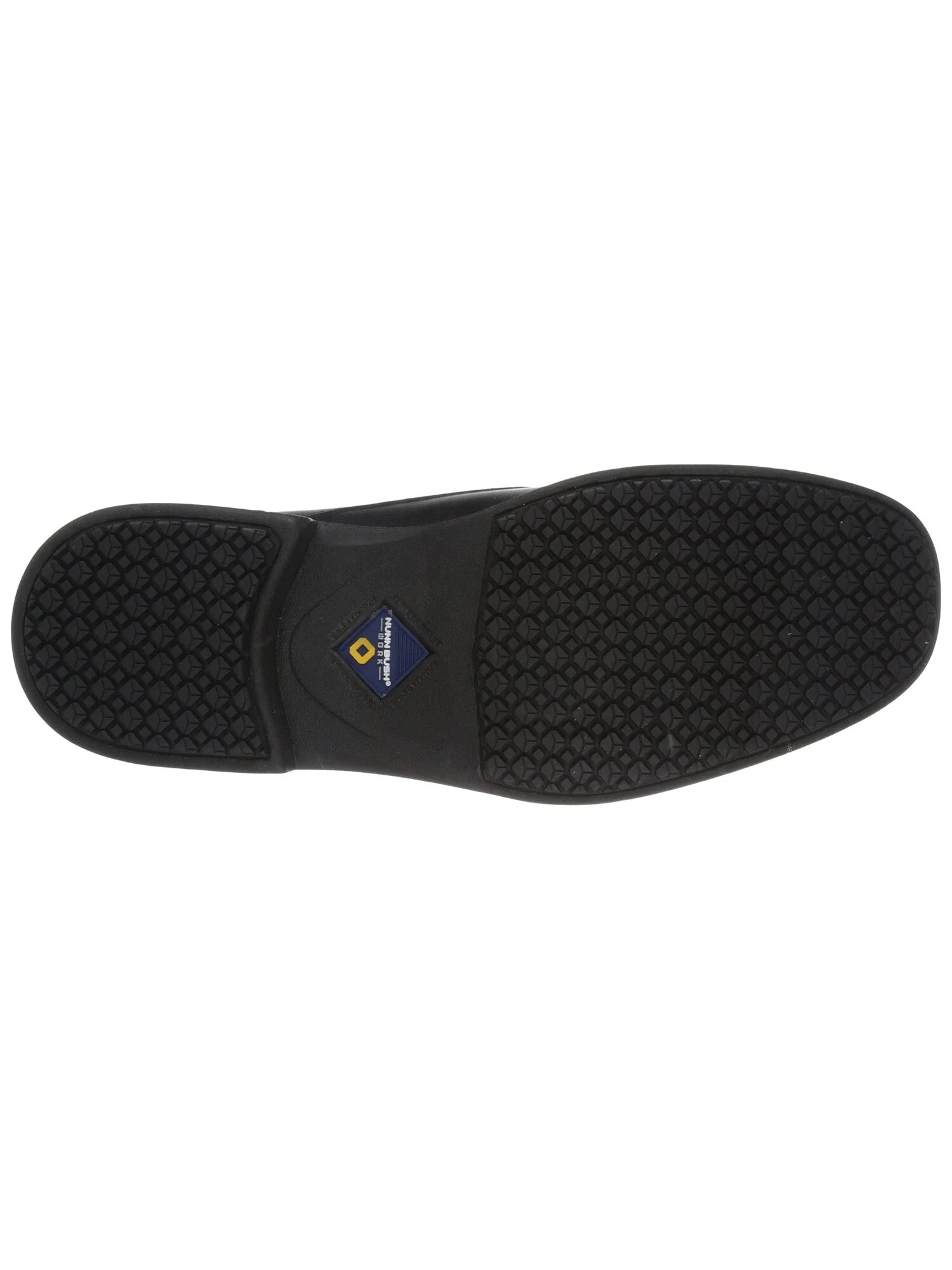 Лоферы Sanford Slip Resistant Bicycle Toe Work Slip-On Nunn Bush — изображение 3 из 7, черный