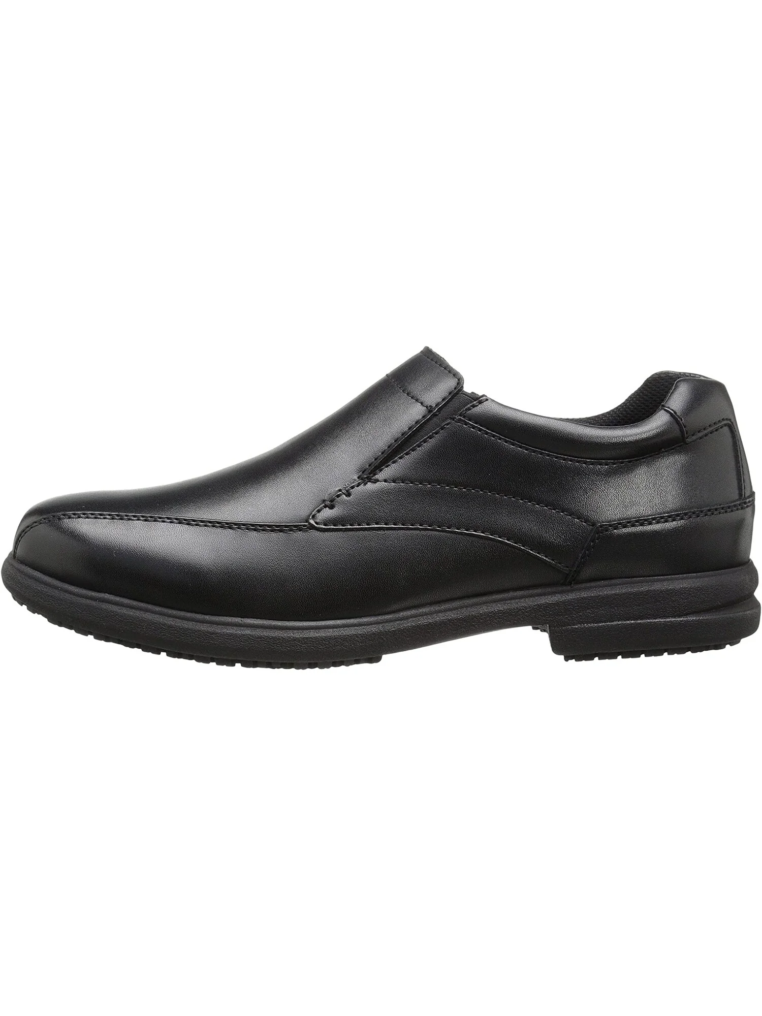 Лоферы Sanford Slip Resistant Bicycle Toe Work Slip-On Nunn Bush — изображение 4 из 7, черный