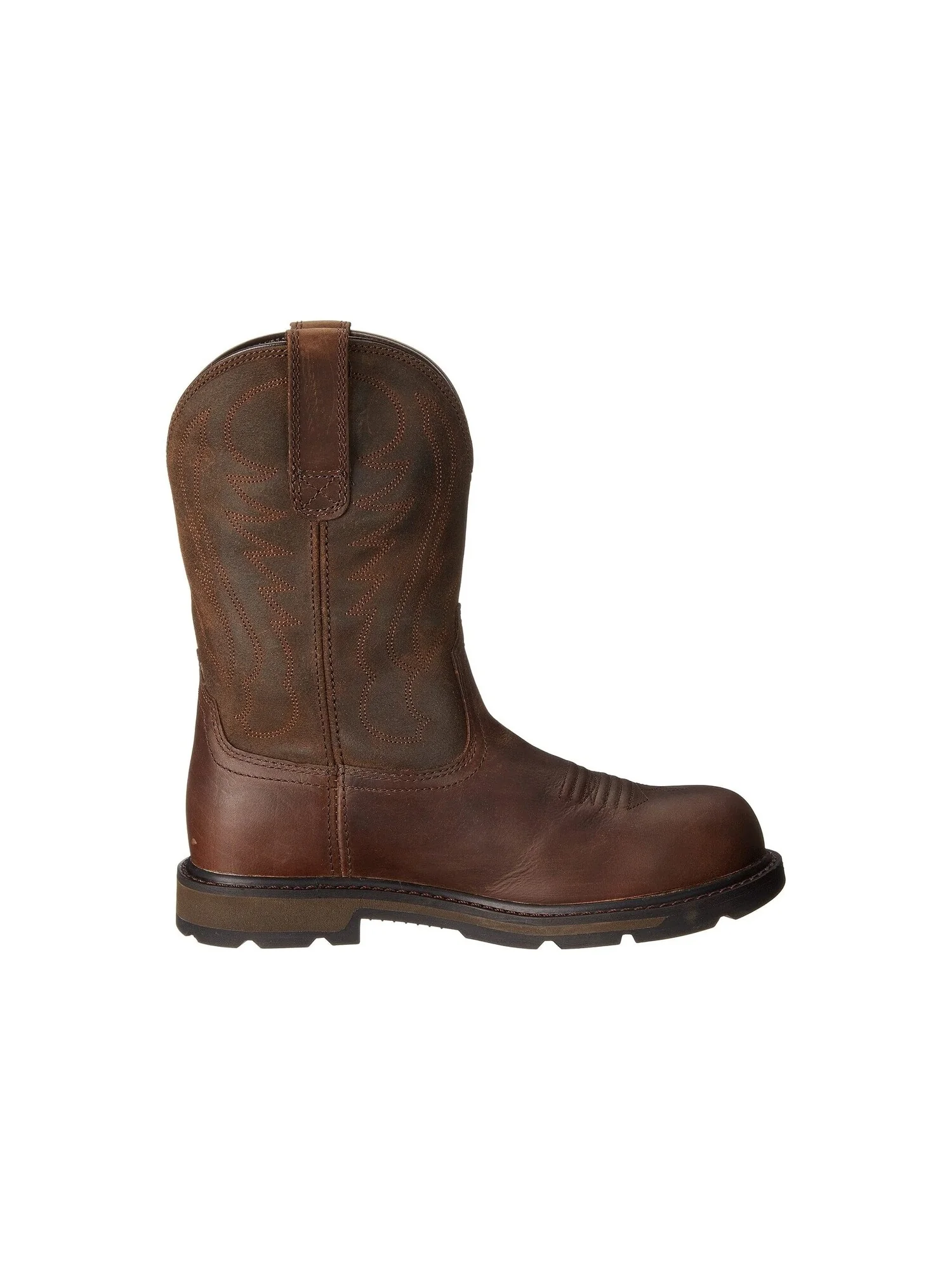 Ботинки Groundbreaker Pull-on Steel Toe Ariat — изображение 6 из 7, коричневый