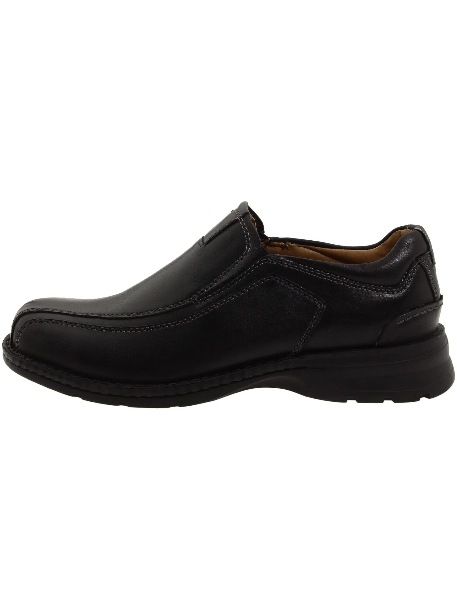 Лоферы Agent Bike Toe Slip On Dockers, кожа — изображение 4 из 7, черный