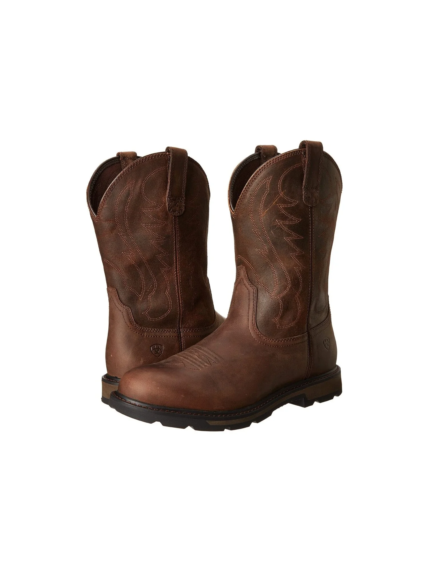 Ботинки Groundbreaker Pull-On Ariat — изображение 2 из 7, коричневый