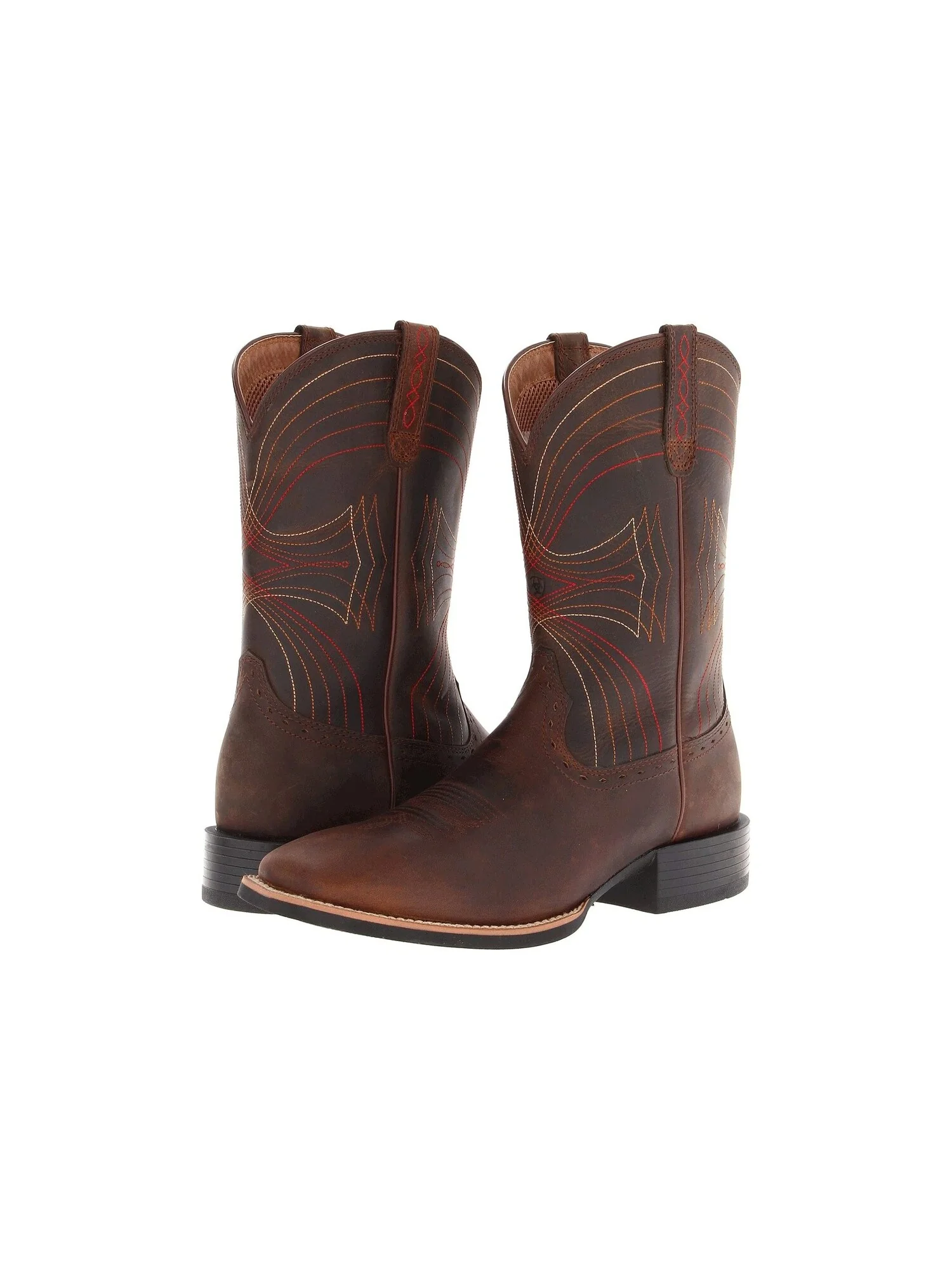 Коричневые ботинки Ariat Sport с квадратным носком — изображение 2 из 7, коричневый