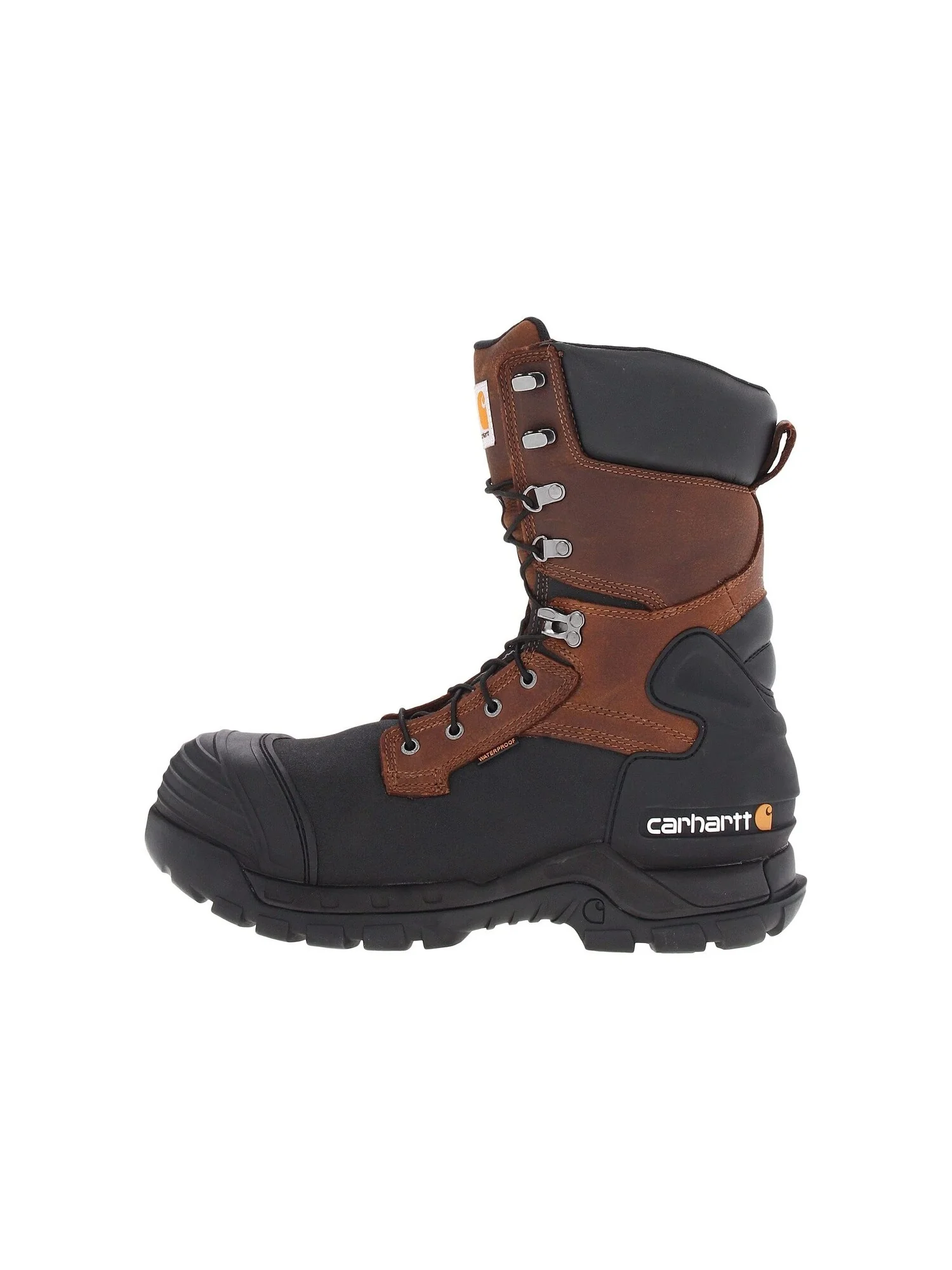 Ботинки CMC1259 10" Pac Safety Toe Boot Carhartt — изображение 4 из 7, коричневый
