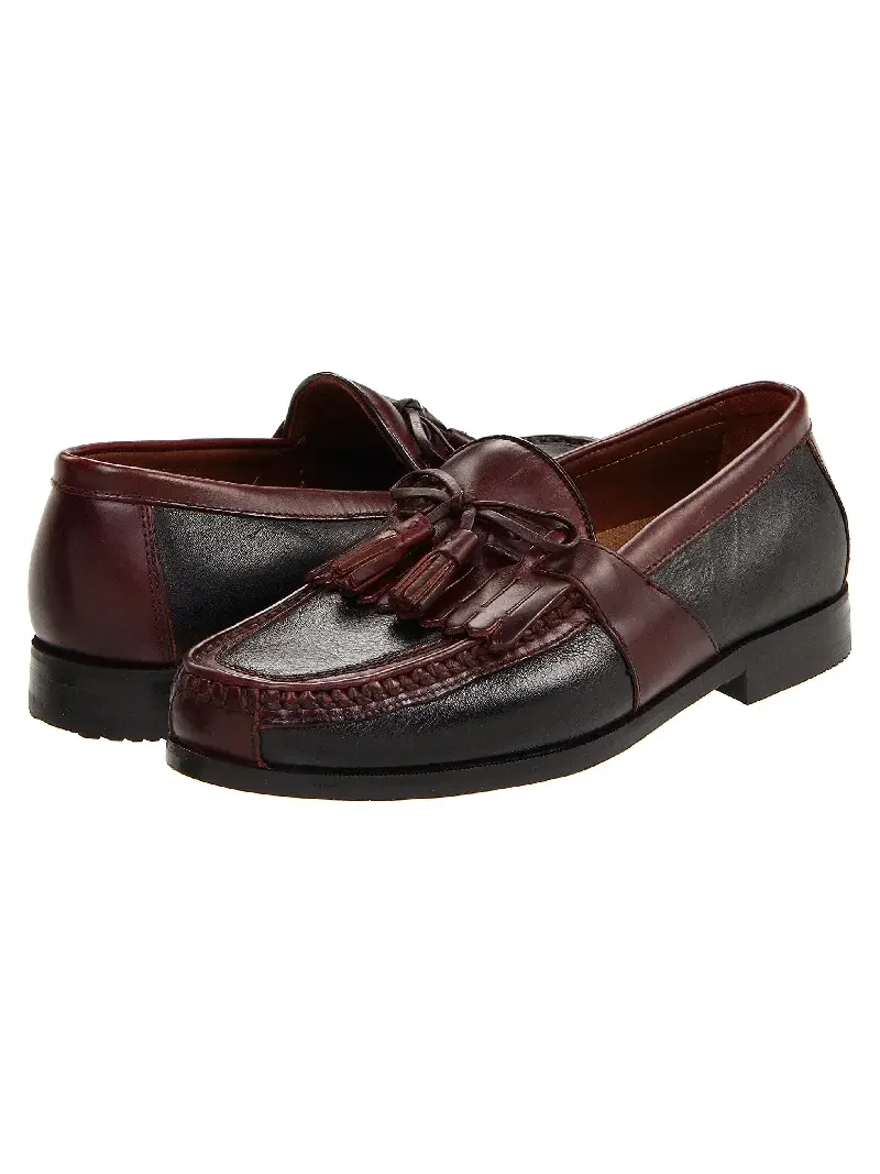 Лоферы Aragon Kiltie Tassel Loafer Johnston & Murphy — красный