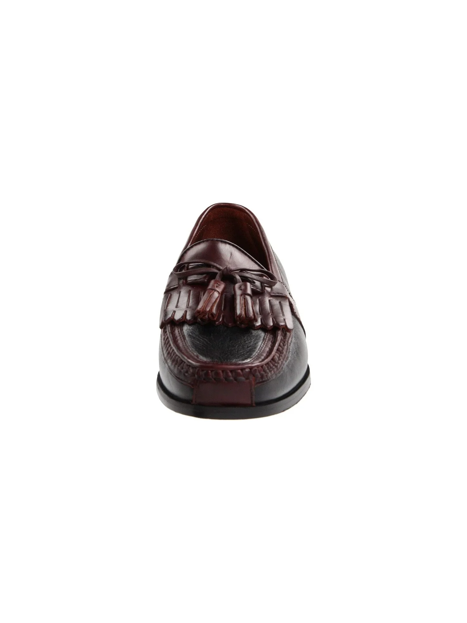 Лоферы Aragon Kiltie Tassel Loafer Johnston & Murphy — изображение 2 из 7, черный/бордовый