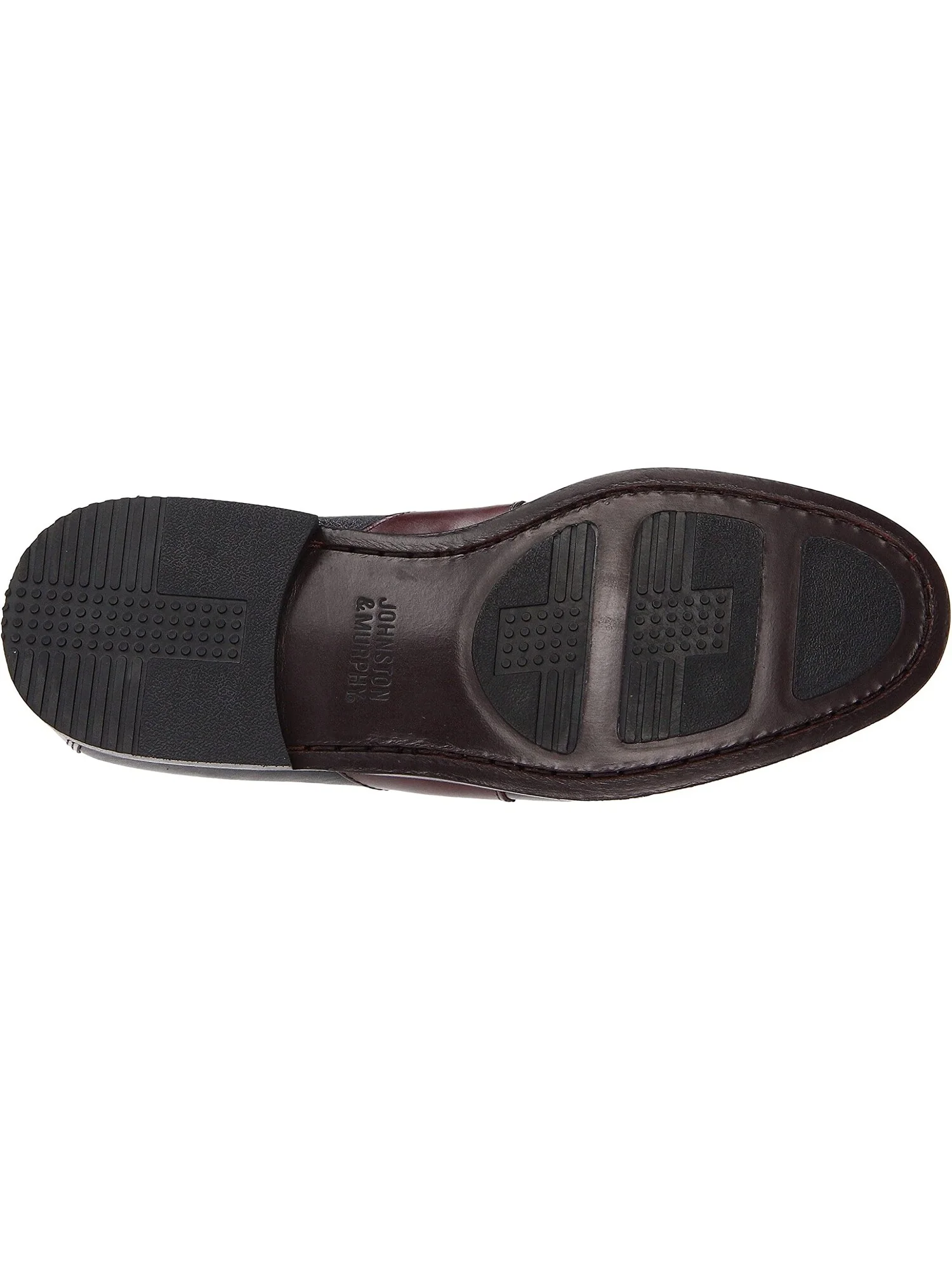Лоферы Aragon Kiltie Tassel Loafer Johnston & Murphy — изображение 5 из 7, черный/бордовый