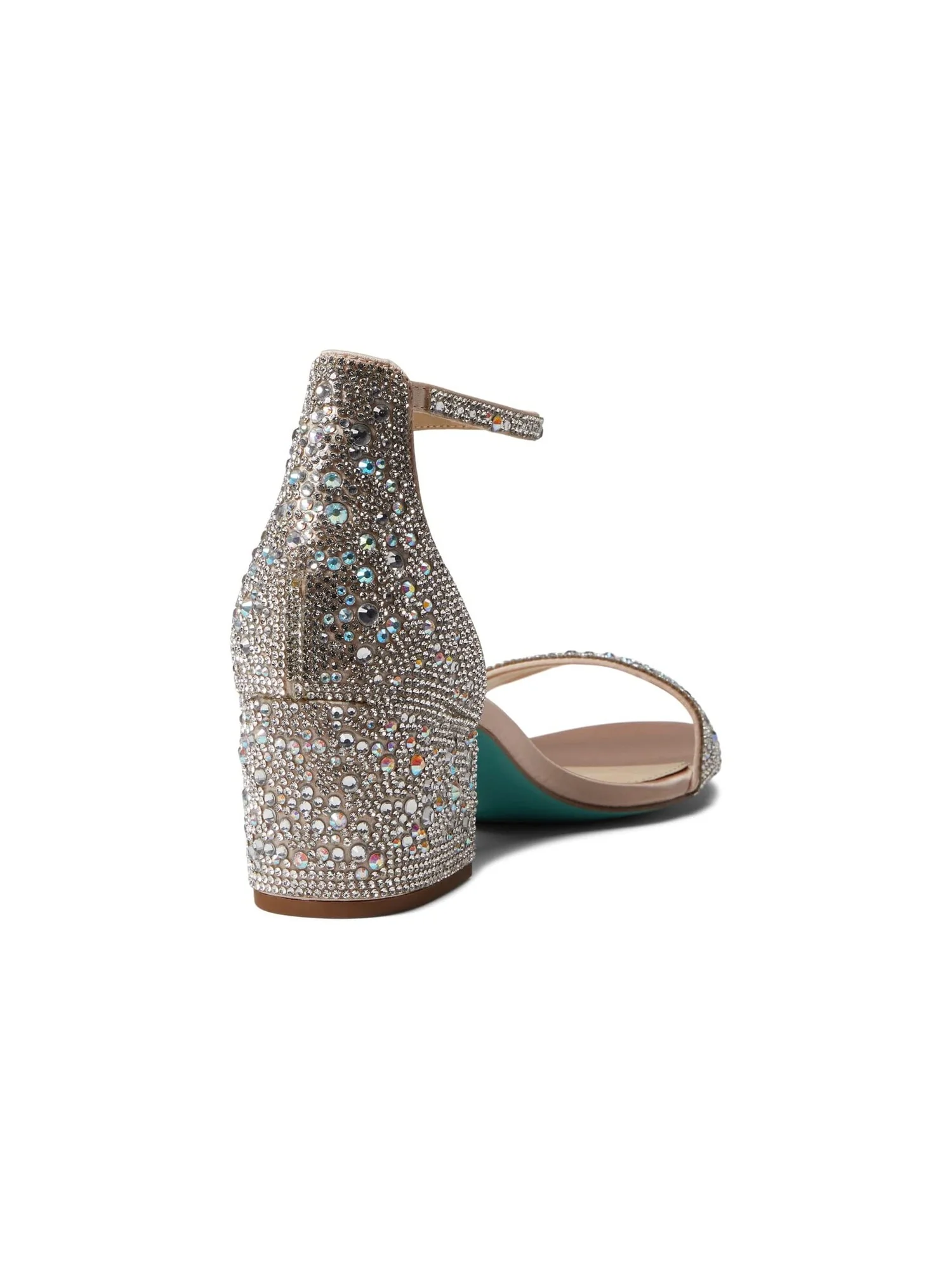 Туфли на каблуках Mari Heeled Sandal Blue by Betsey Johnson — изображение 2 из 2, шампанское