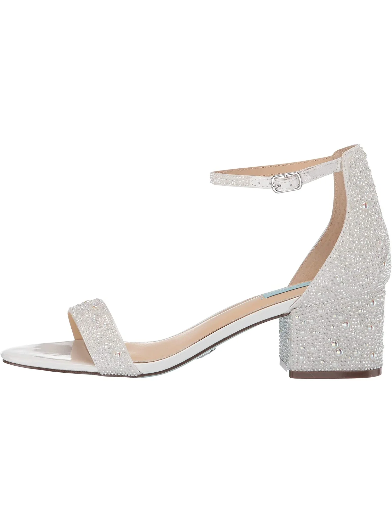 Туфли на каблуках Mari Heeled Sandal Blue by Betsey Johnson — белый