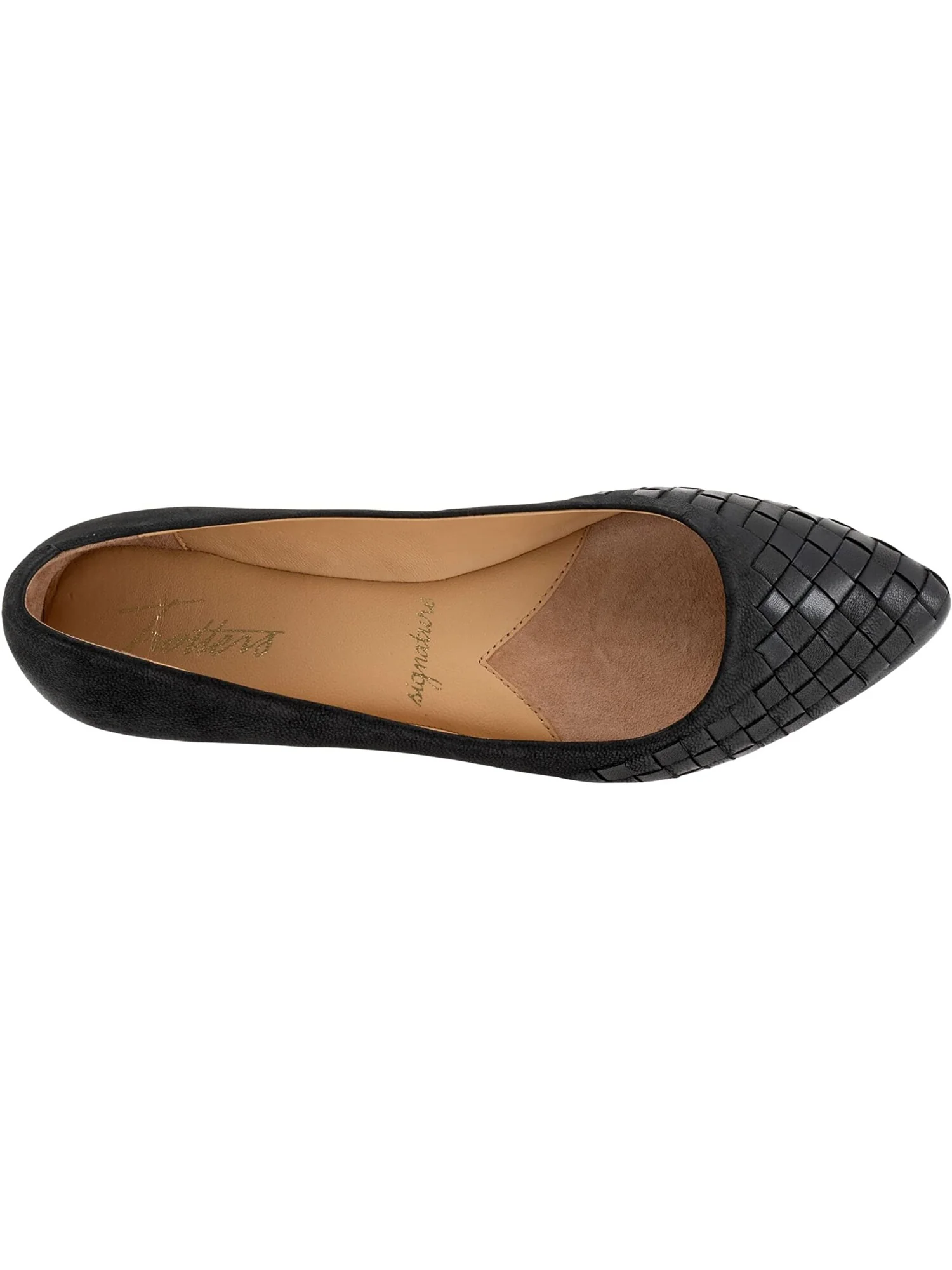 Туфли на плоской подошве Estee Woven Trotters — черный