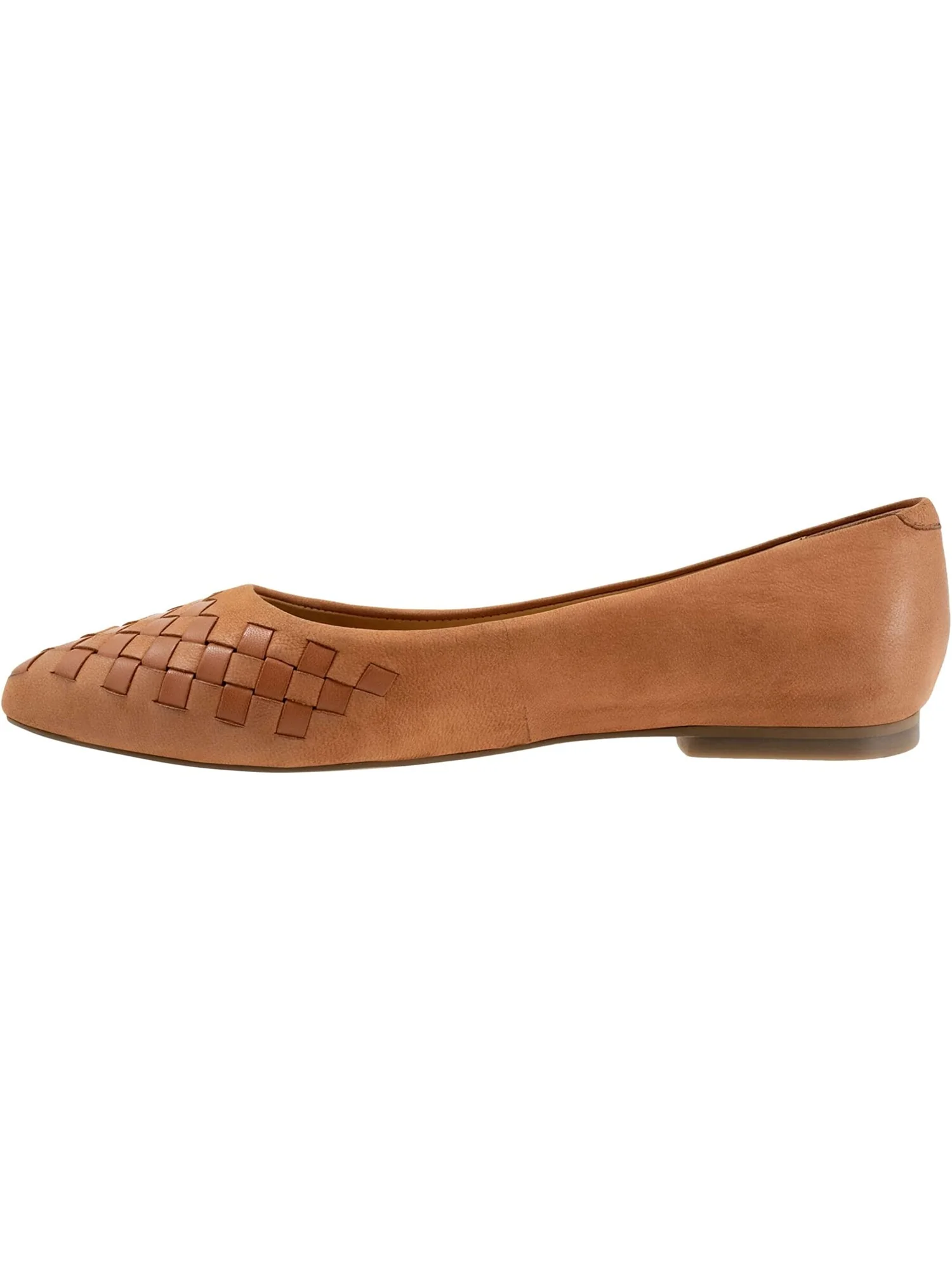 Туфли на плоской подошве Estee Woven Trotters, багаж нубук — коричневый