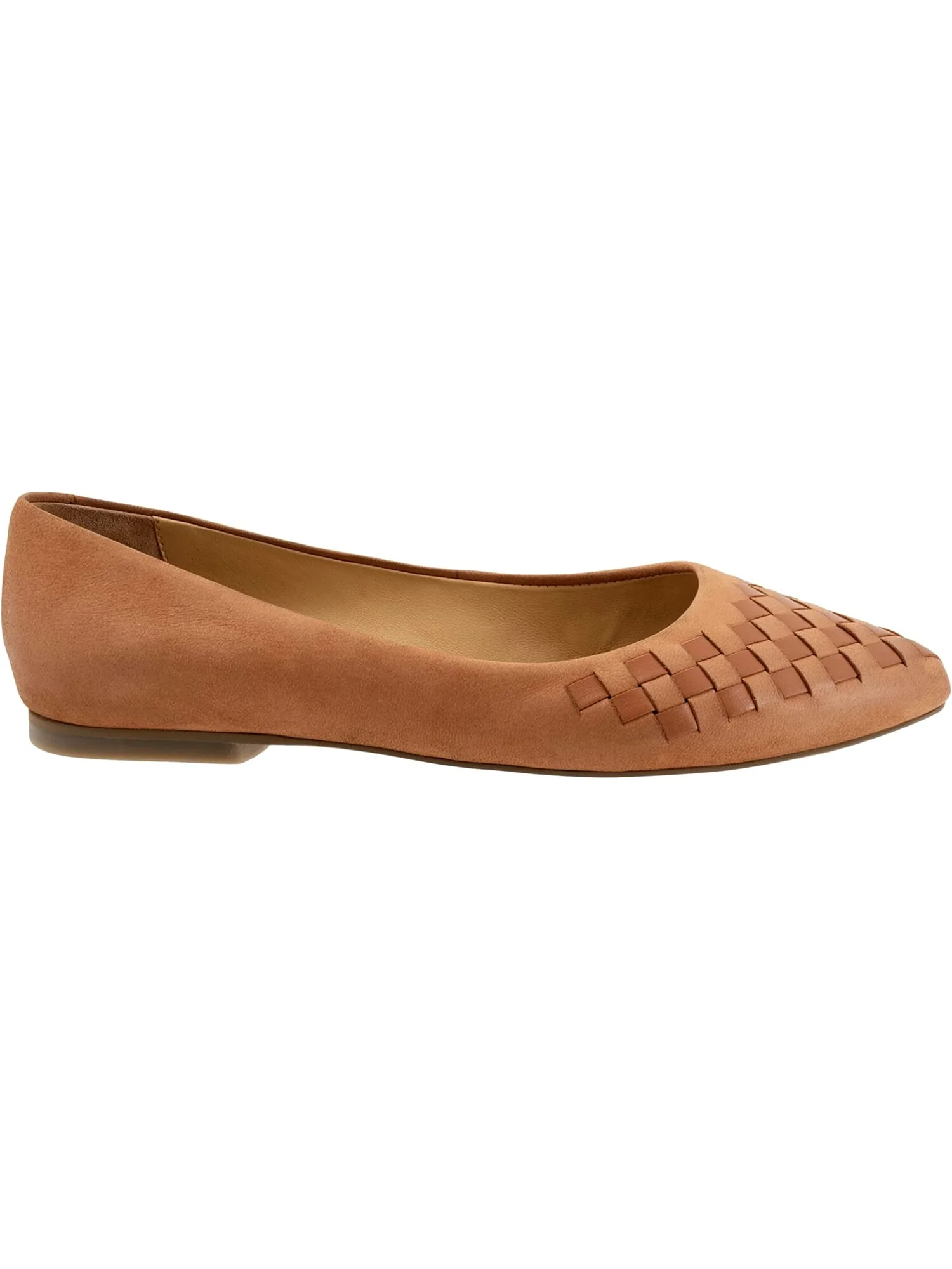 Туфли на плоской подошве Estee Woven Trotters, багаж нубук — изображение 3 из 4
