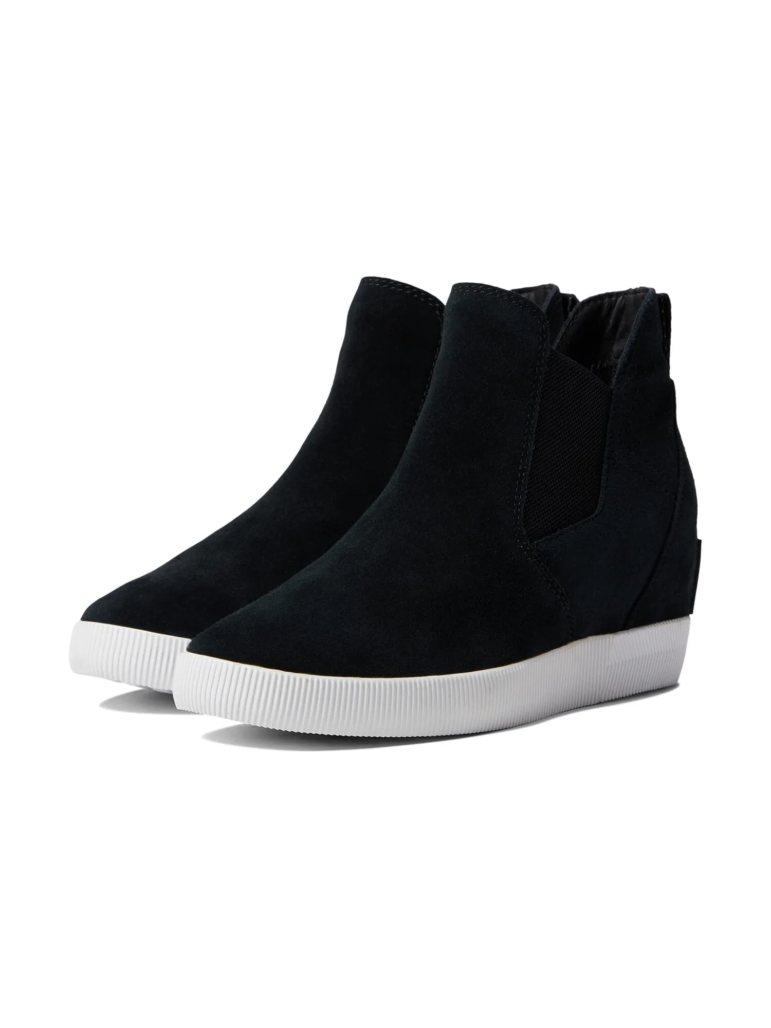 Кроссовки SOREL Out N About Slip-On Wedge II — изображение 2 из 2, черный/белый