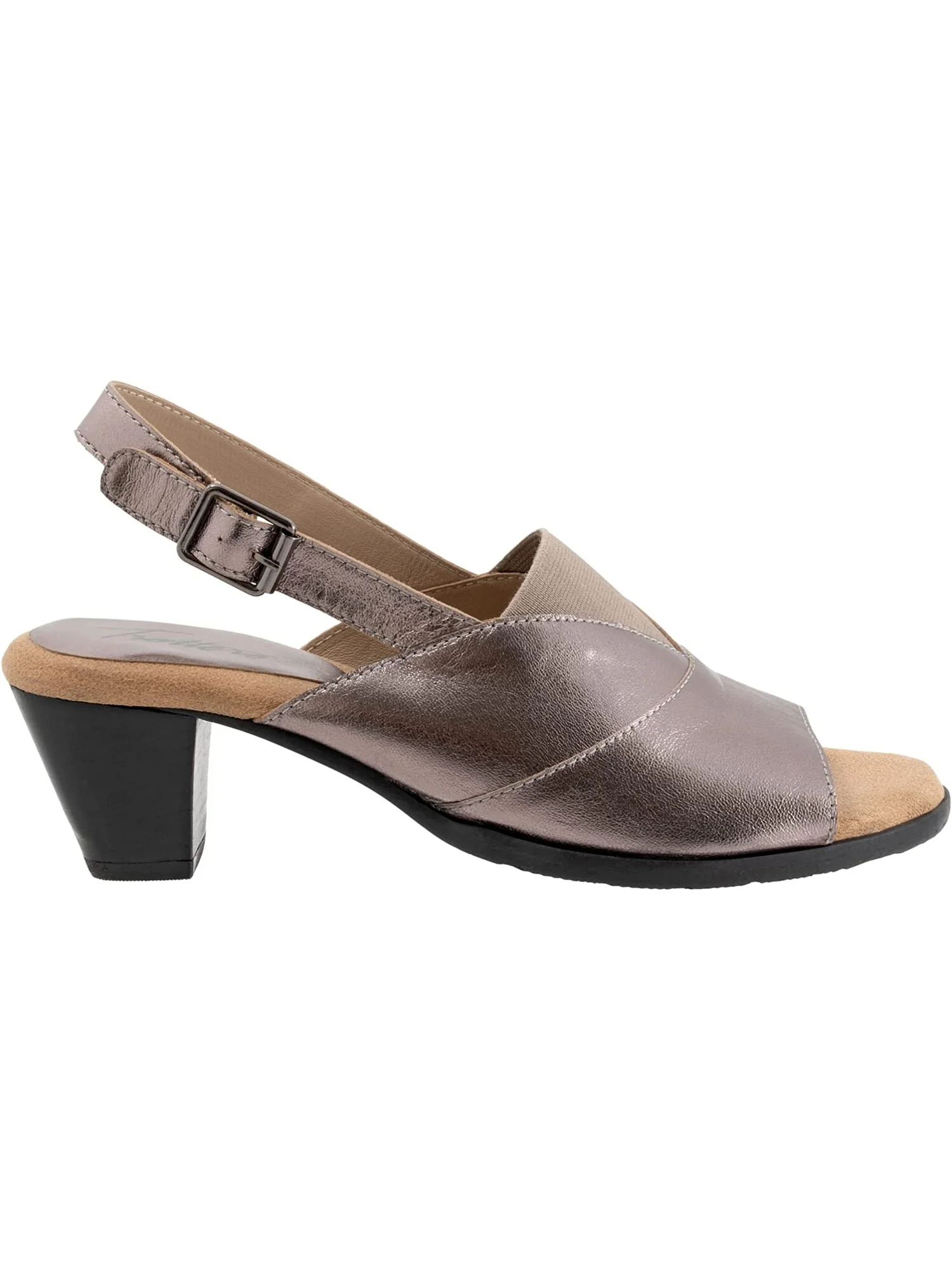 Туфли на каблуках Mavis Trotters — изображение 3 из 4, оловянный