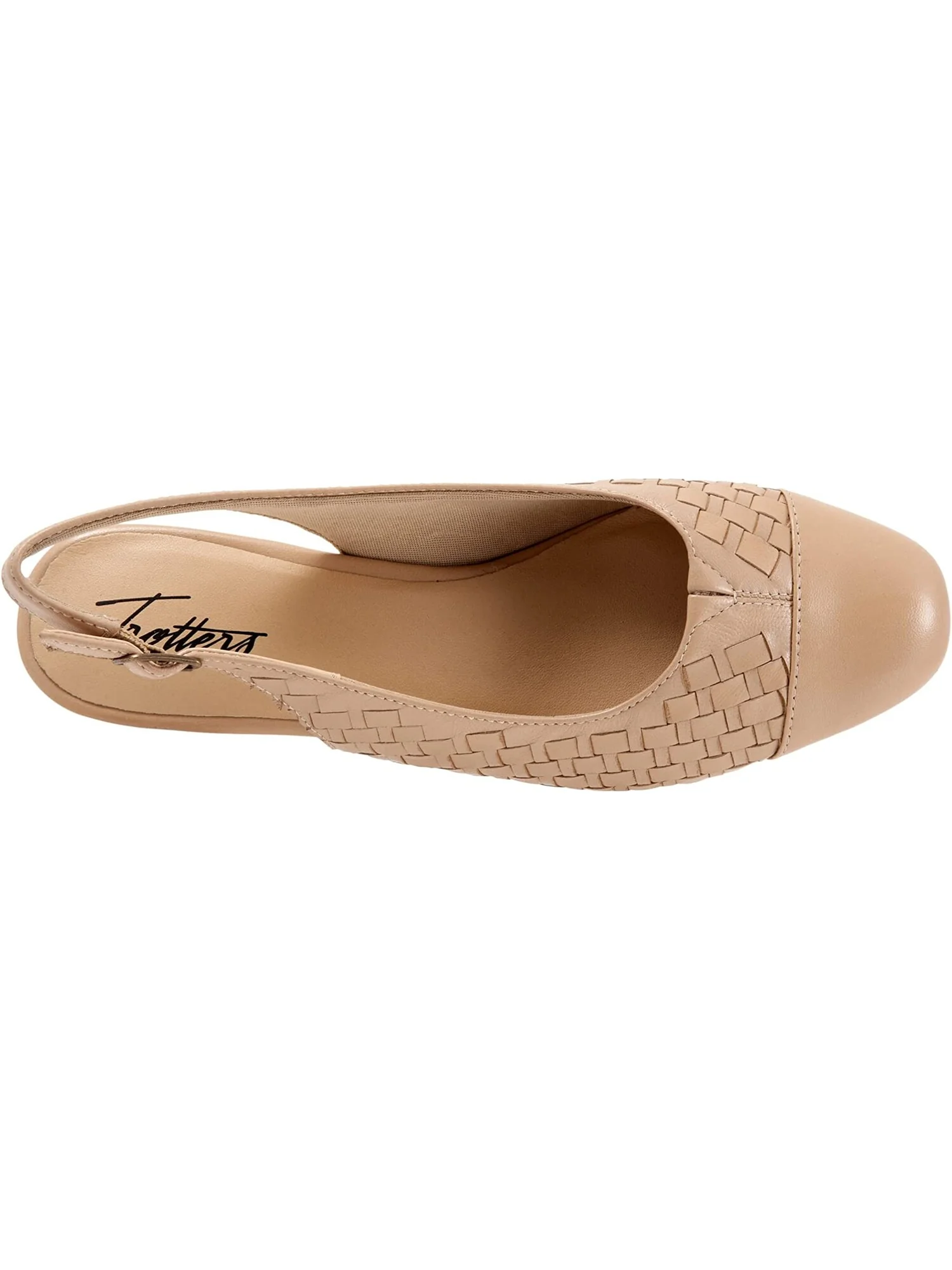 Туфли на каблуках Dea Woven Trotters — бежевый