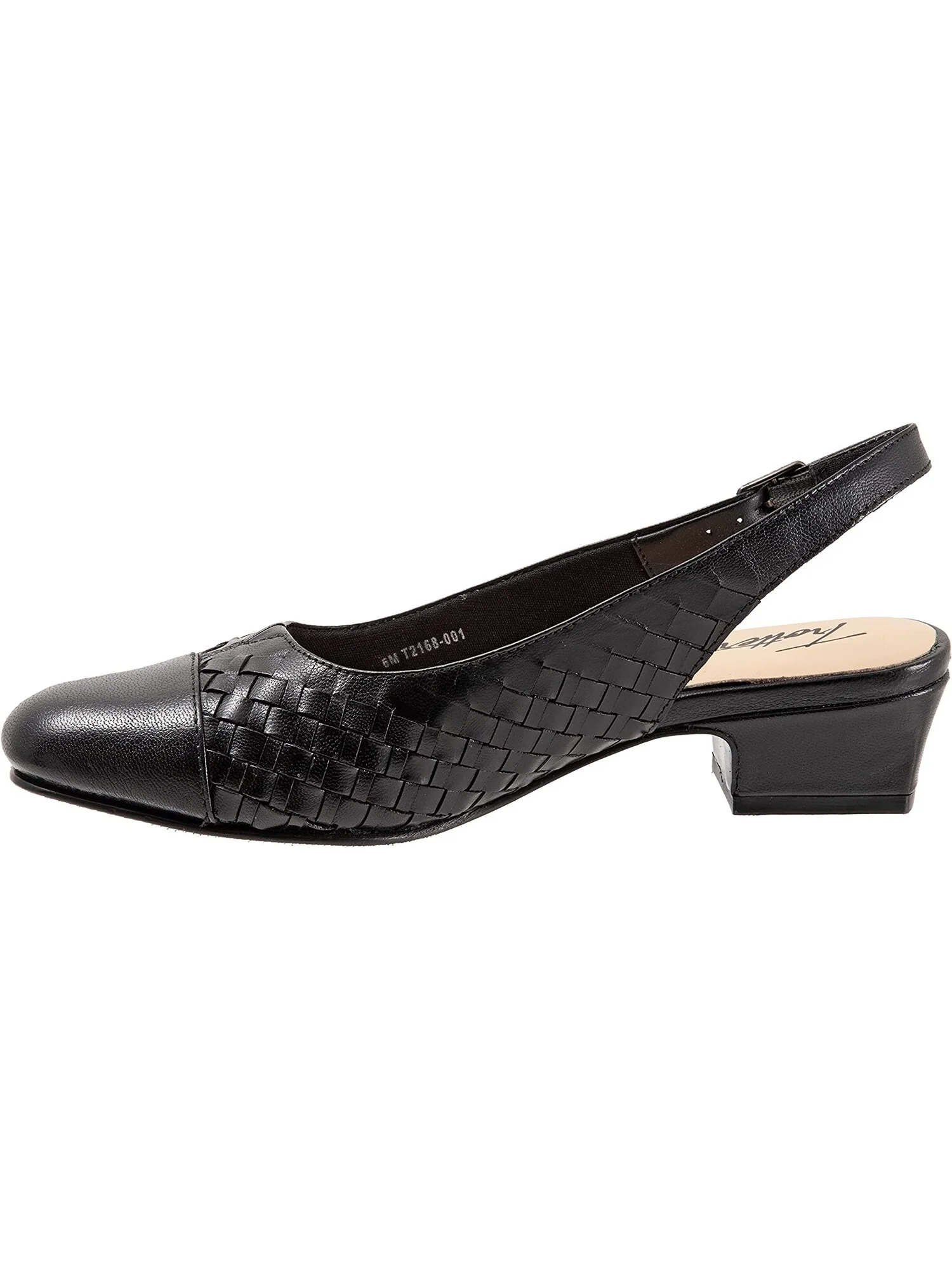 Туфли на каблуках Dea Woven Trotters, кожа — изображение 4 из 7, черный