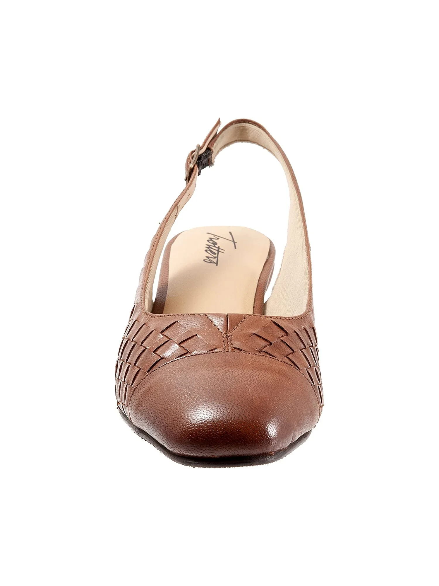 Туфли на каблуках Dea Woven Trotters, багаж — изображение 4 из 4, коричневый