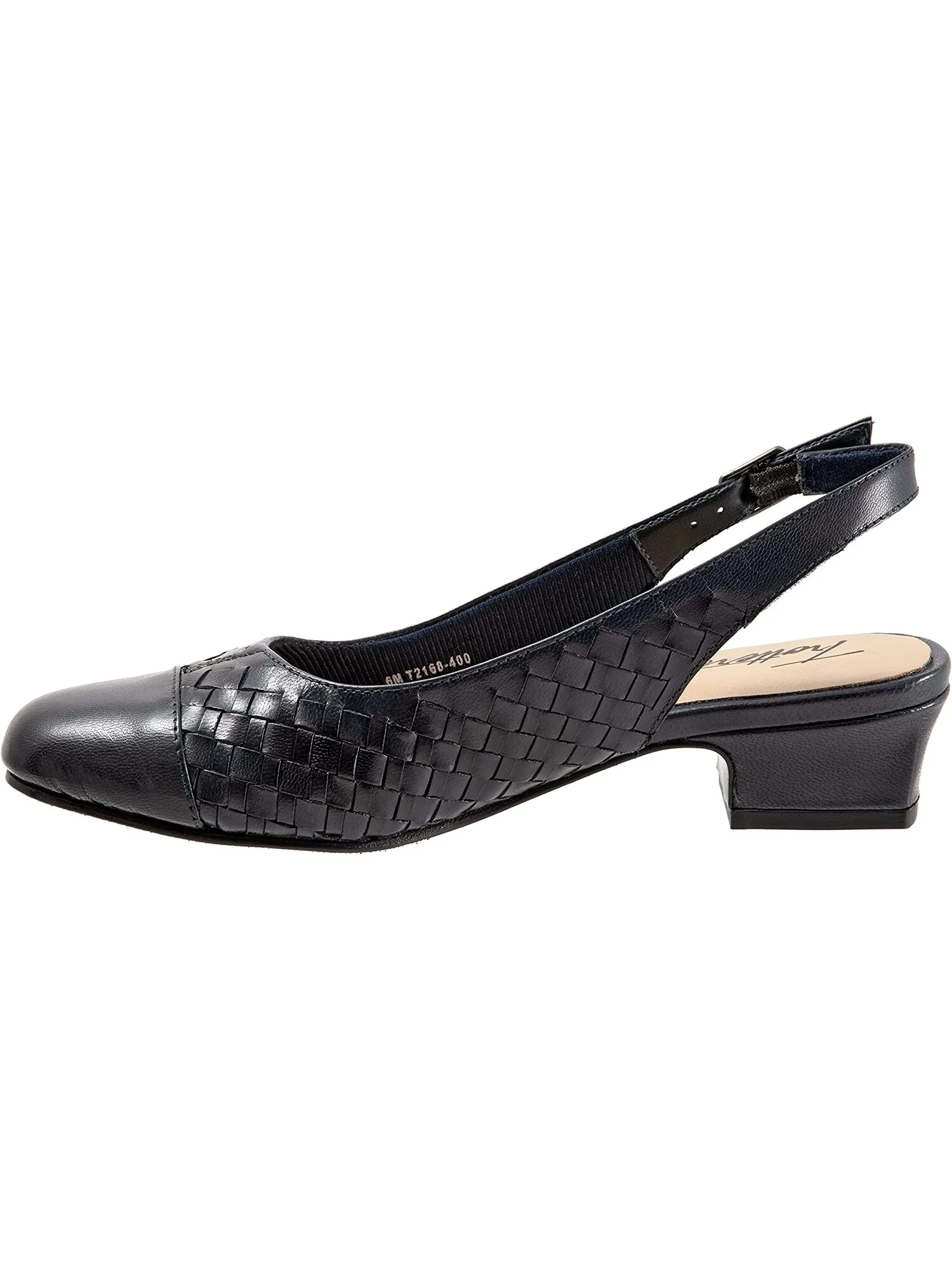 Туфли на каблуках Dea Woven Trotters — изображение 3 из 6, темно-синий