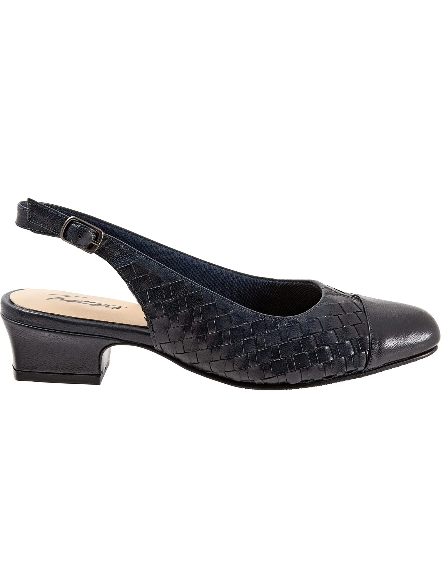 Туфли на каблуках Dea Woven Trotters — изображение 5 из 6, темно-синий