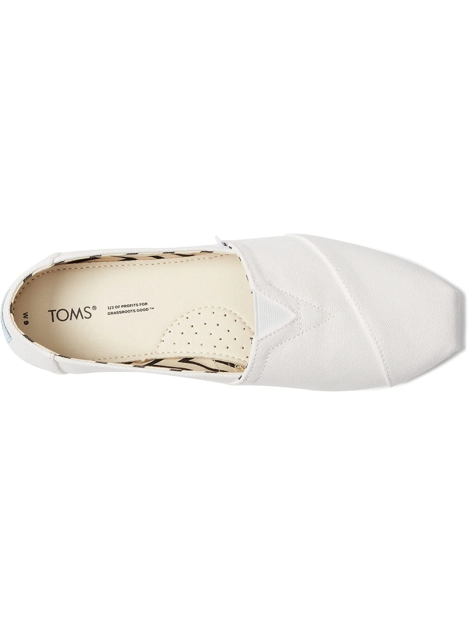 Лоферы Classic Alpargata TOMS — изображение 5 из 6, белый