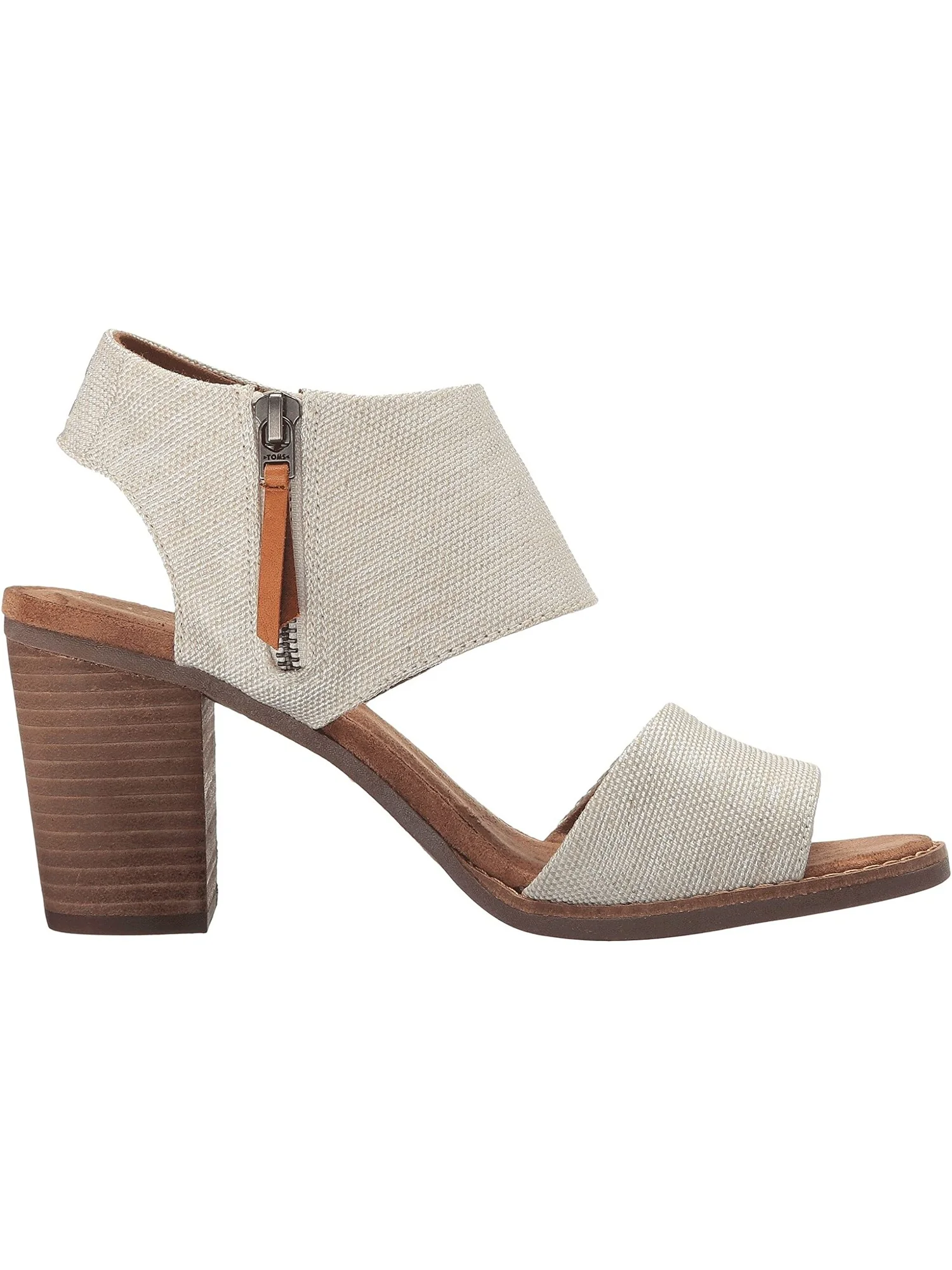 Туфли на каблуках Majorca Cutout Sandal TOMS, натуральный краситель для пряжи — изображение 3 из 4