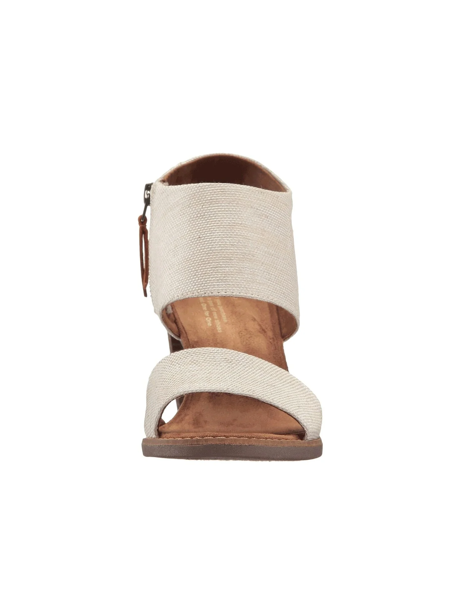 Туфли на каблуках Majorca Cutout Sandal TOMS, натуральный краситель для пряжи — изображение 4 из 4