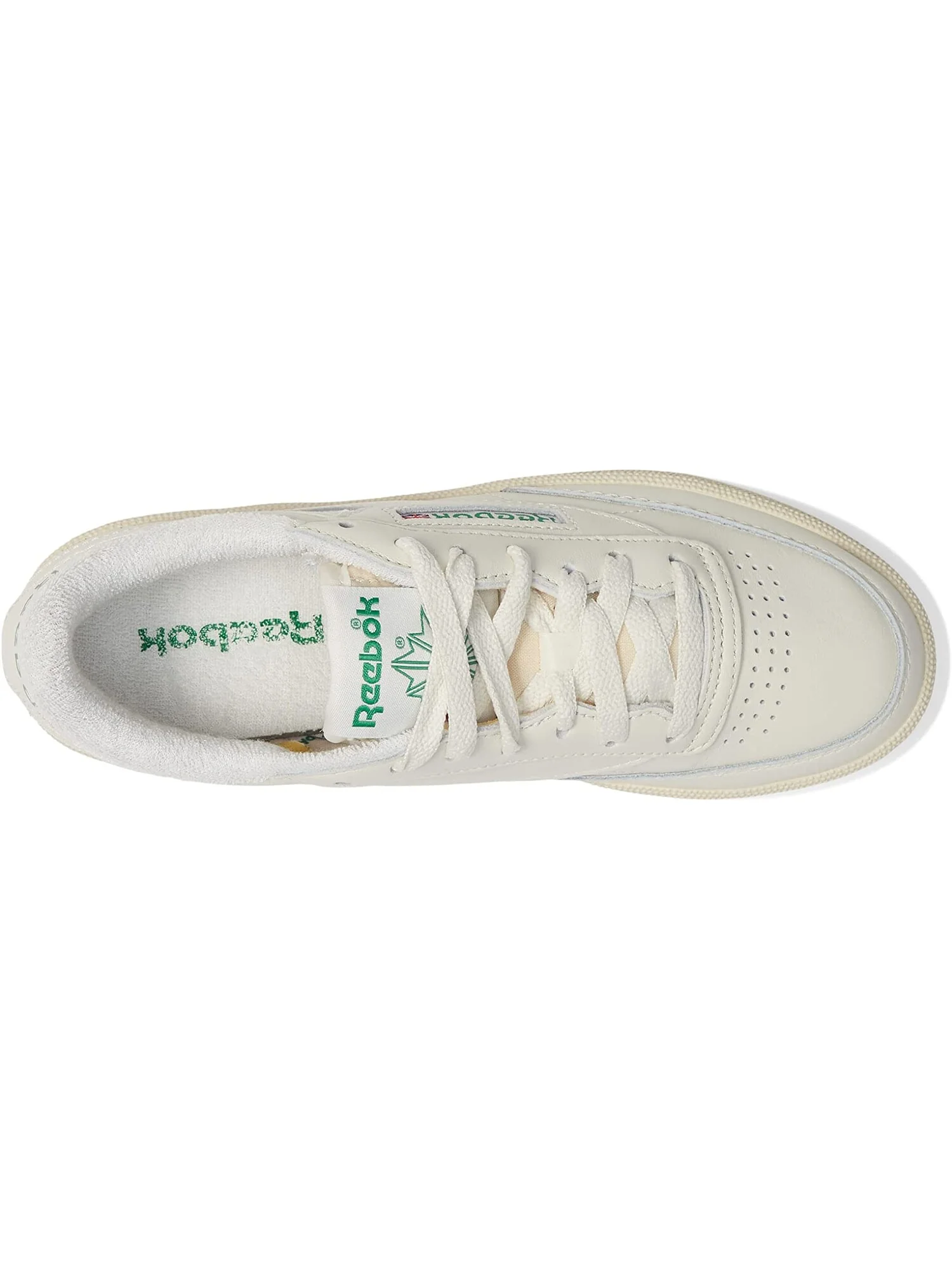 Кроссовки Reebok Lifestyle Women's Club C 85 — изображение 1 из 3, зеленый
