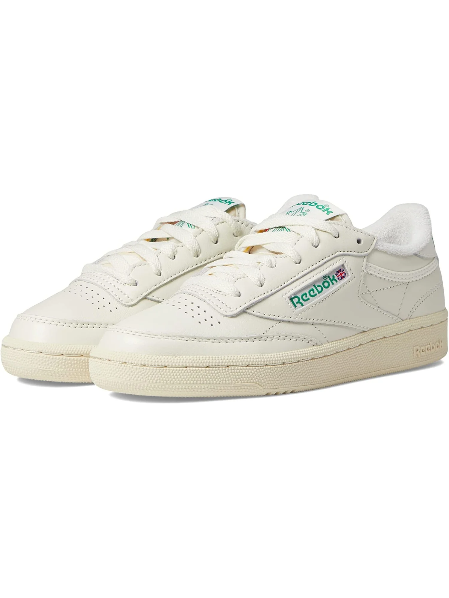 Кроссовки Reebok Lifestyle Women's Club C 85 — изображение 2 из 3, зеленый